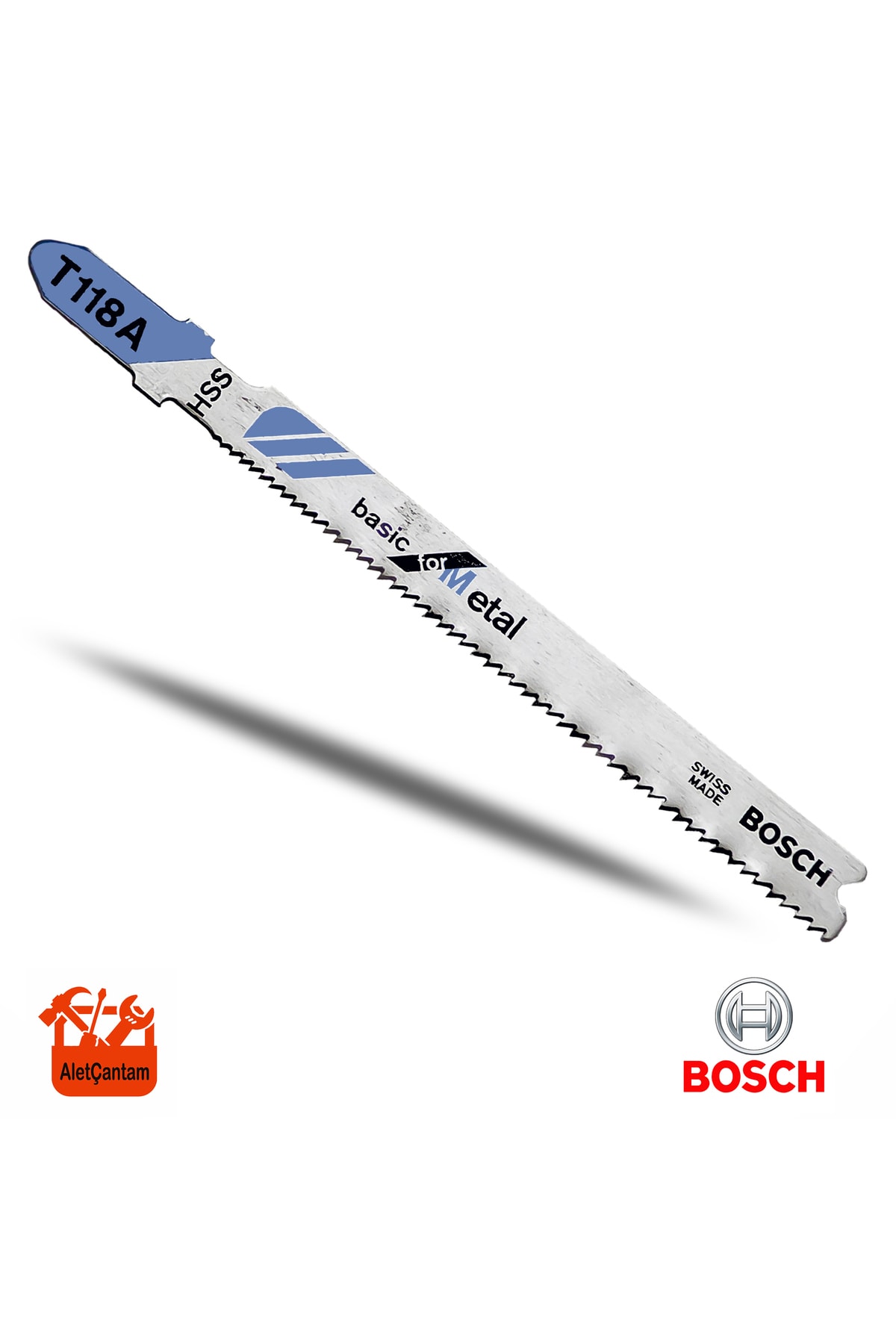 GFB Bosch T118a Dekupaj Testere Bıçağı Hss Metal 92 Mm Dekopaj