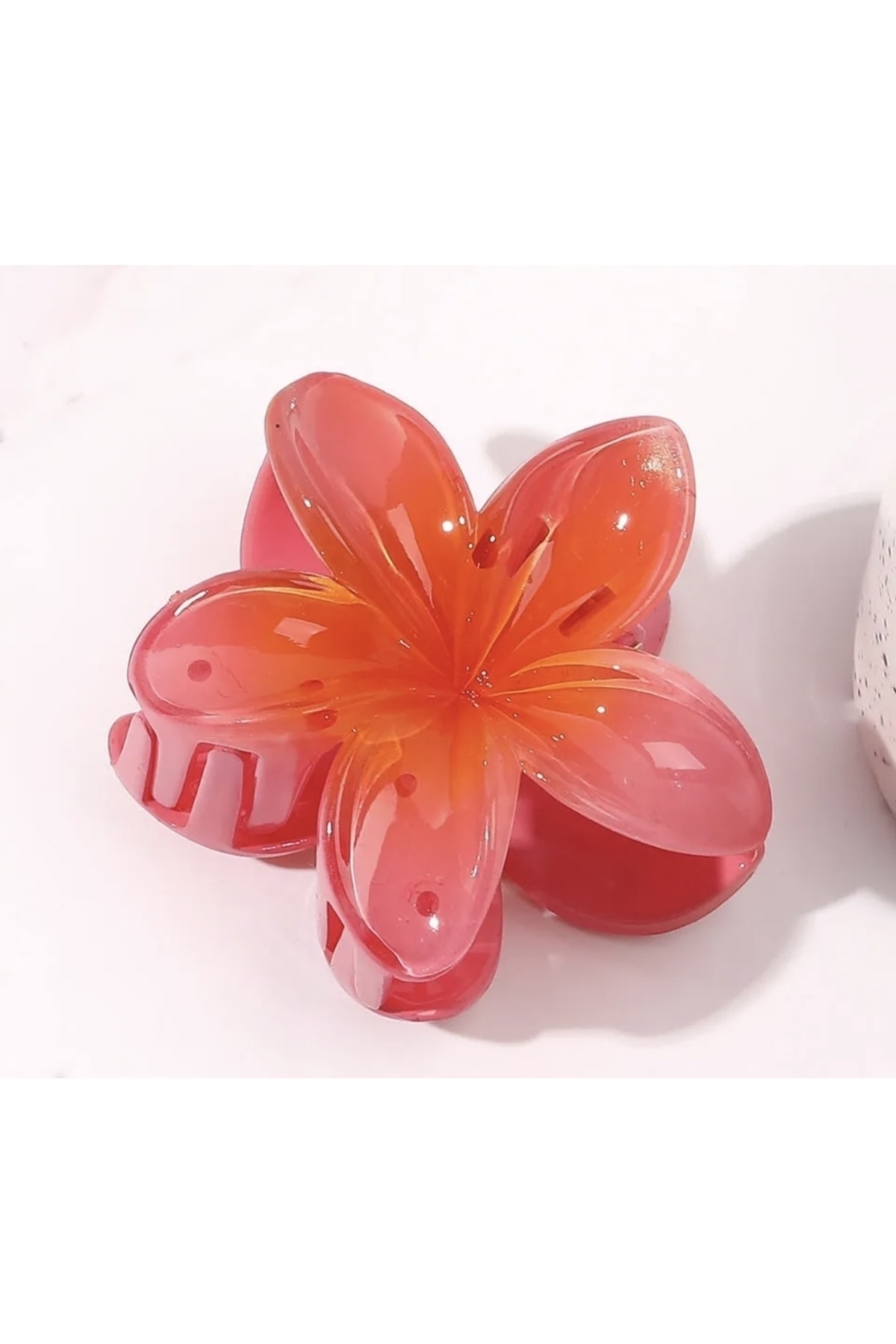 Крабик в виде цветочка. Милые крабики для волос. Бабочки фуксия. Резак нити. Крабик для волос в виде цветка.