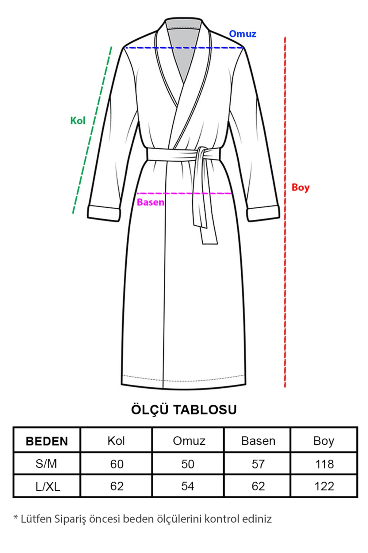 Unisex-Kimono, 4-lagiger Musselin-Bademantel, Puder - 