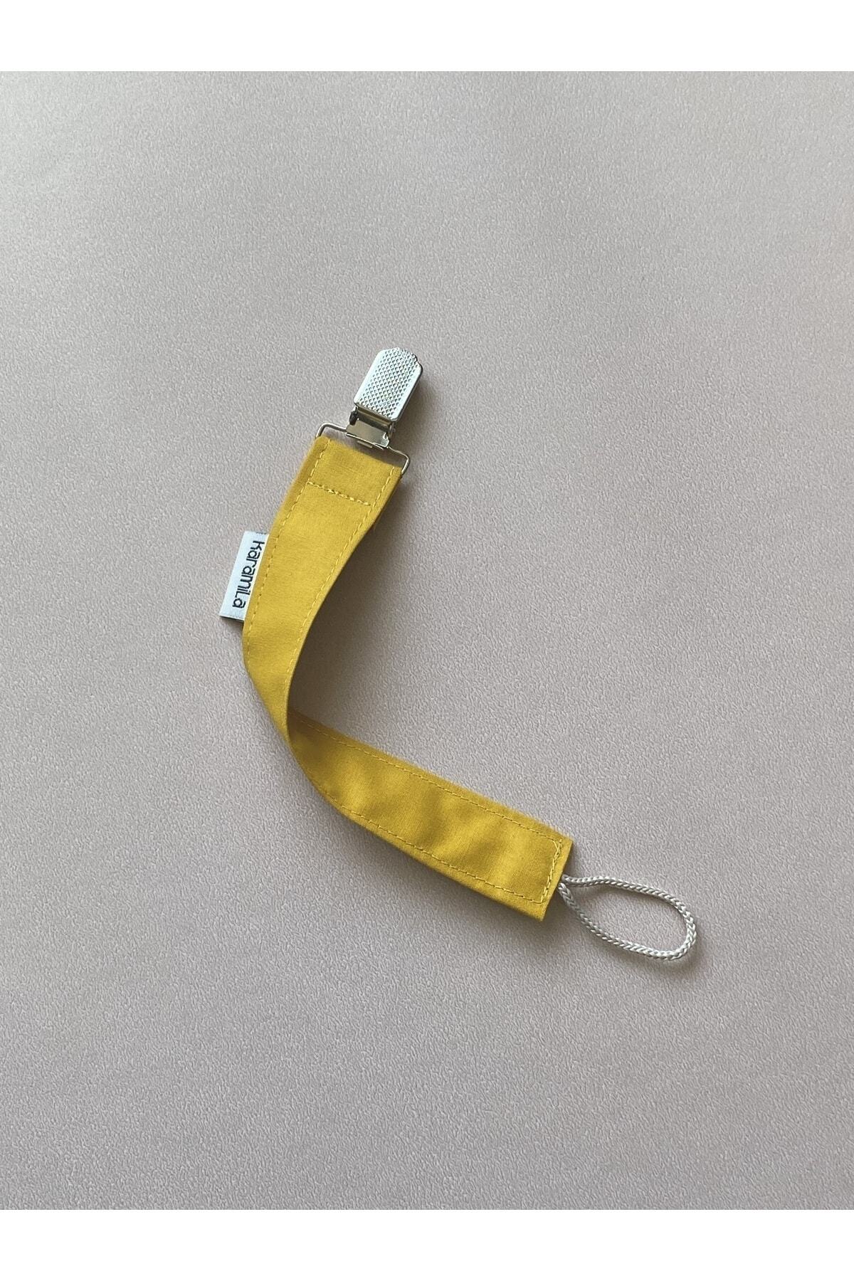 KARAMİLA 3’lü Set Emzik Askısı - Emzik Zinciri - Emzik Tutacağı Kiremit-Hardal-Bej fotoğrafı 4 (önizleme)