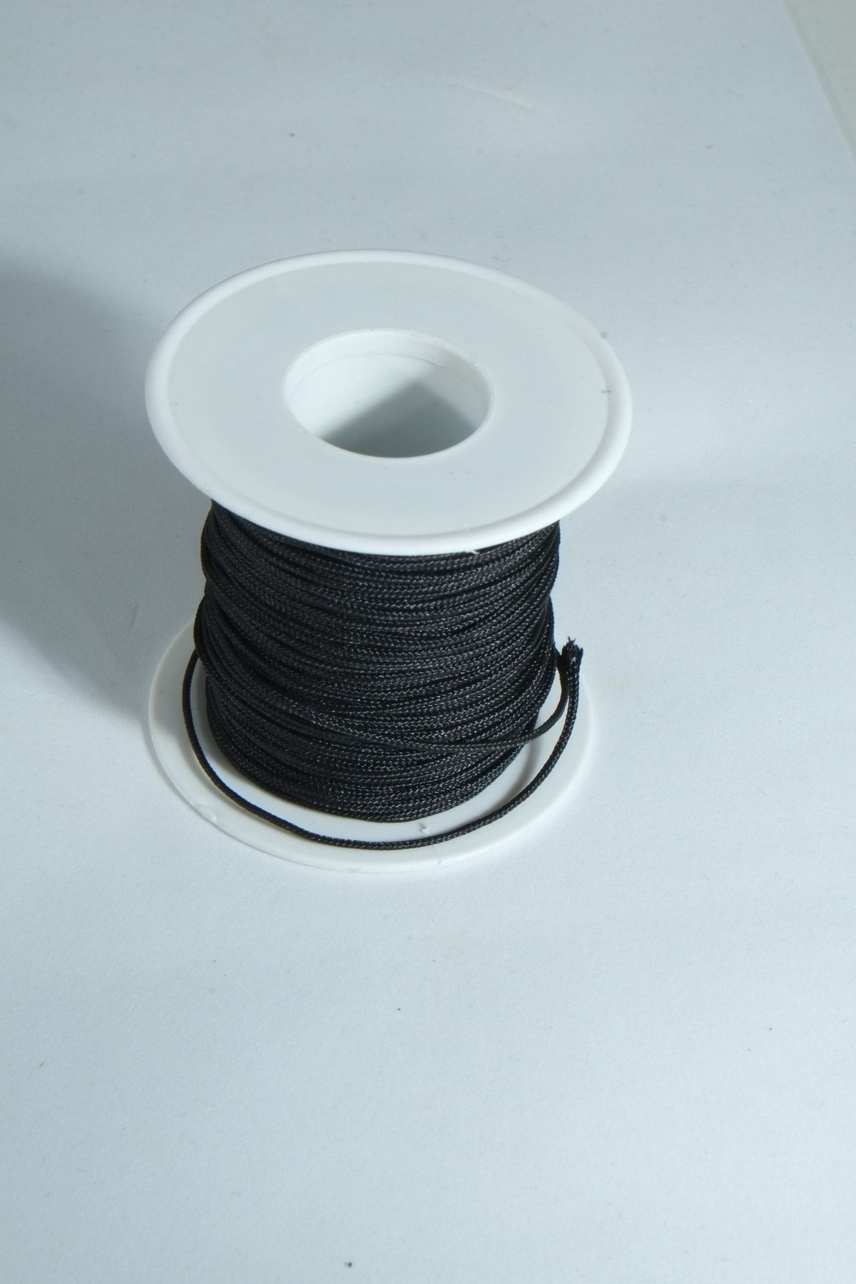 1.2 mm 80 METRE SİYAH Renk Paraşüt İpi Outdoor Çadır Kamp Makrome Bileklik Kolye Takı Tasarım İpi