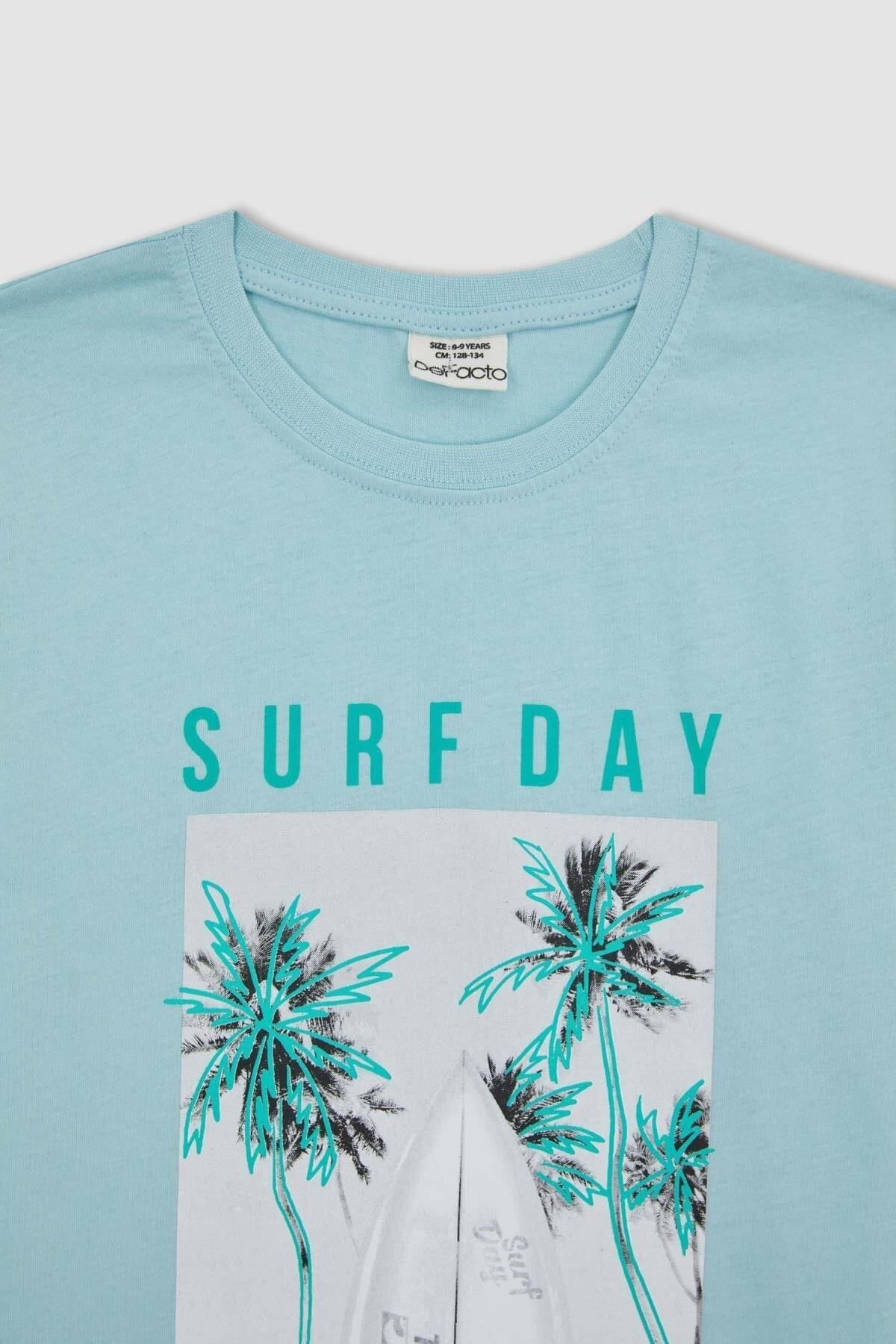 تیشرت پسرانه دفاکتو Defacto اورجینال پسرانه کد کالا A2407A823SM - تصویر 8