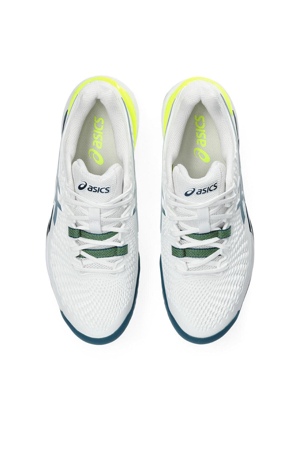 Asics کفش تنیس سفید مردانه 9 رزولوشن ژل