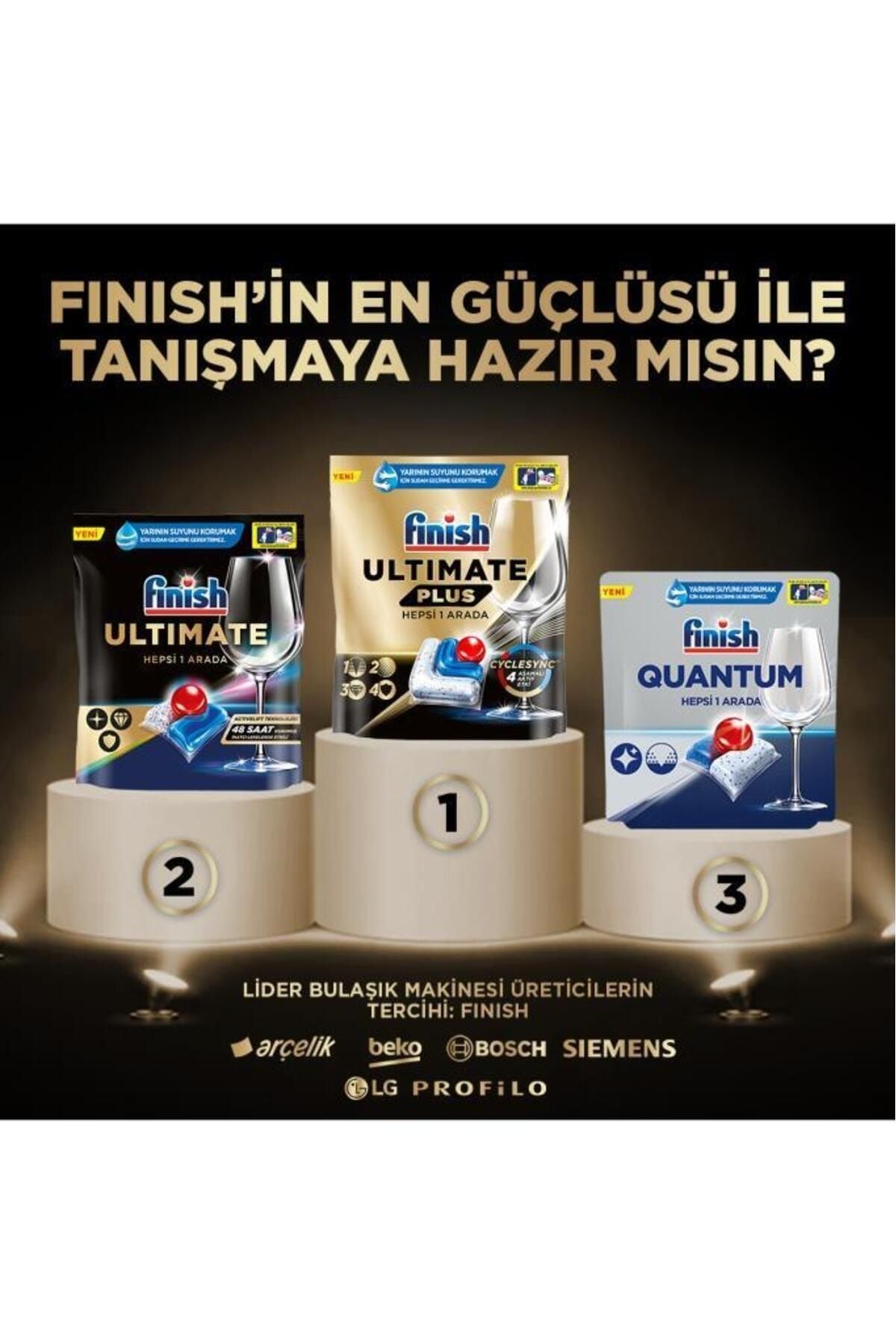 Ultimate 58 x 2 (116) Kapsül Bulaşık Deterjanı Tableti - 5