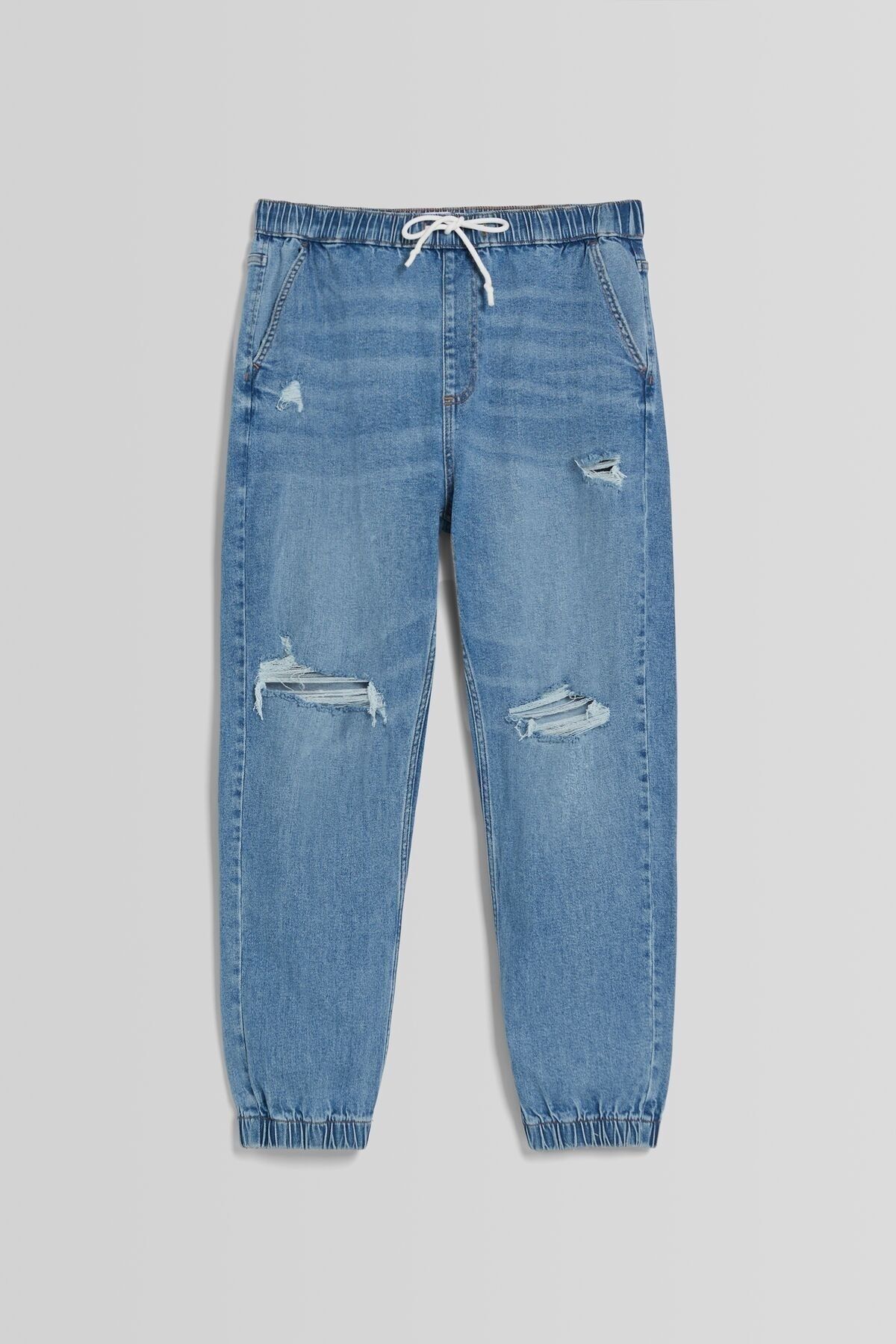 Jeans jogger bershka best sale