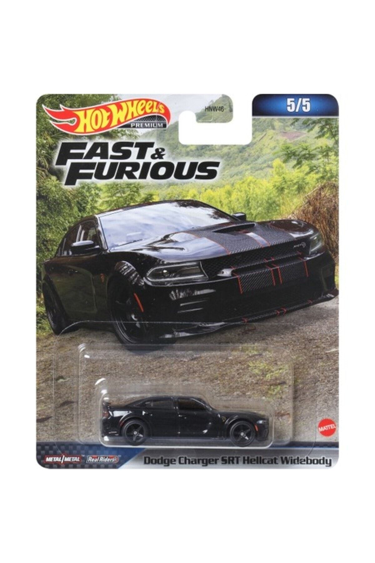 HOT WHEELS Fast Furious Premium Dodge Charger SRT Hellcat