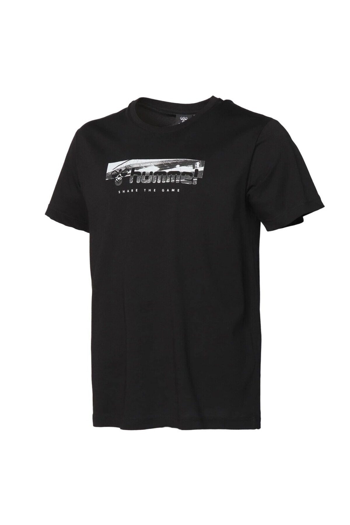 HUMMEL تی شرت مردانه یقه خدمه مشکی برایان