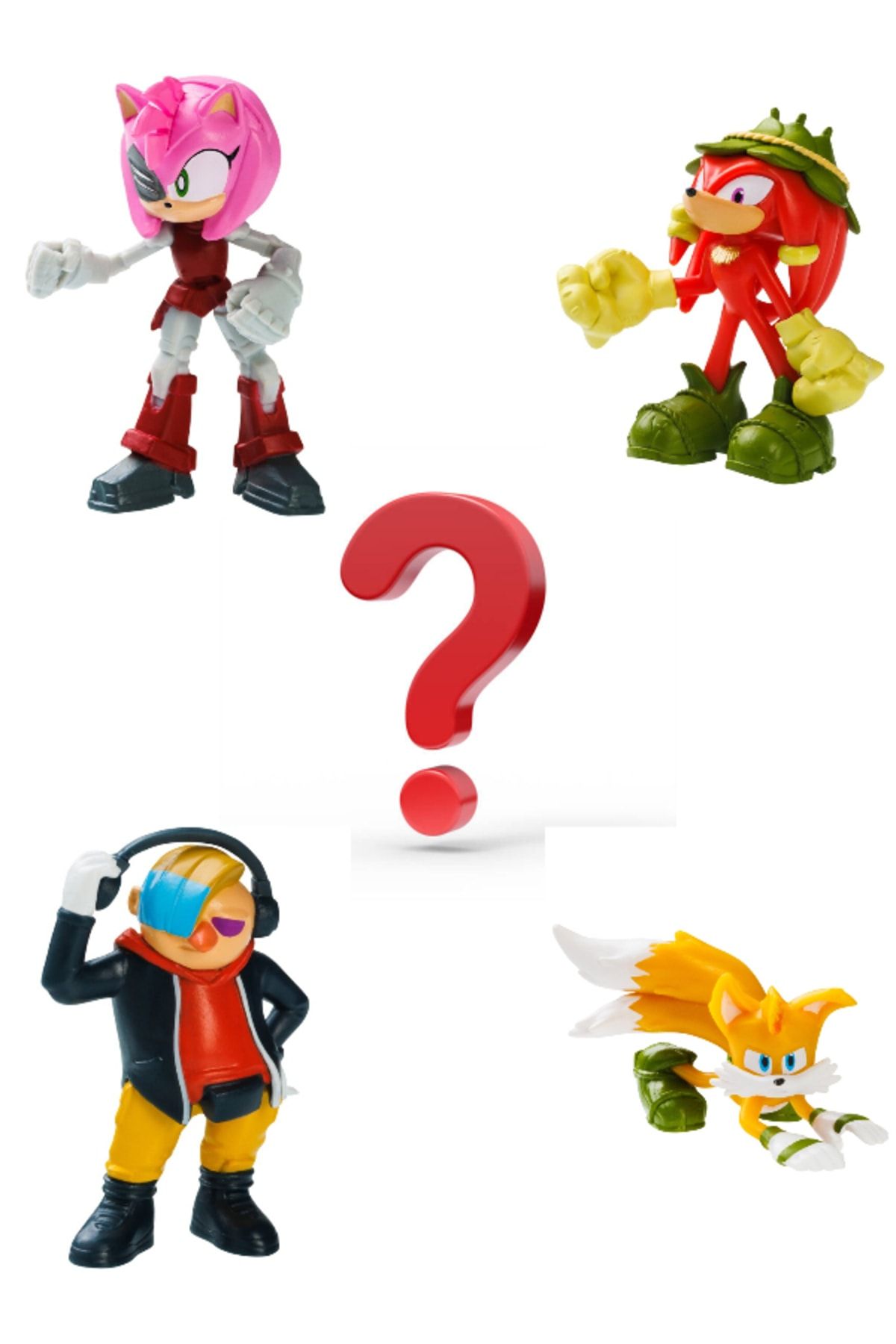 Action Figures Boneco Sonic Prime Netflix Articulado Rebel Rouge - Sonic  Prime - #