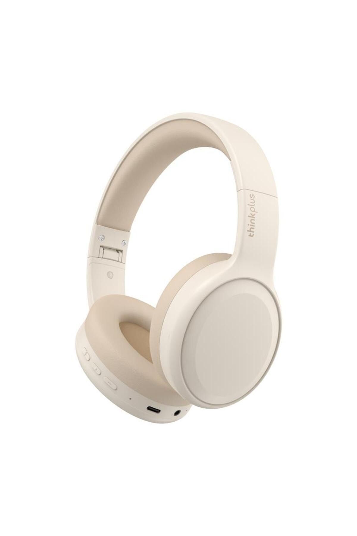 LENOVO Thinkplus TH30 Kablosuz Bluetooth Kulaküstü Kulaklık Beyaz