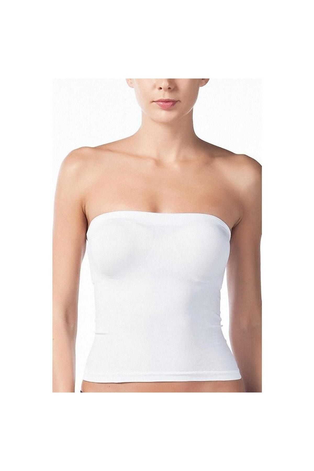 White strapless undershirt deals