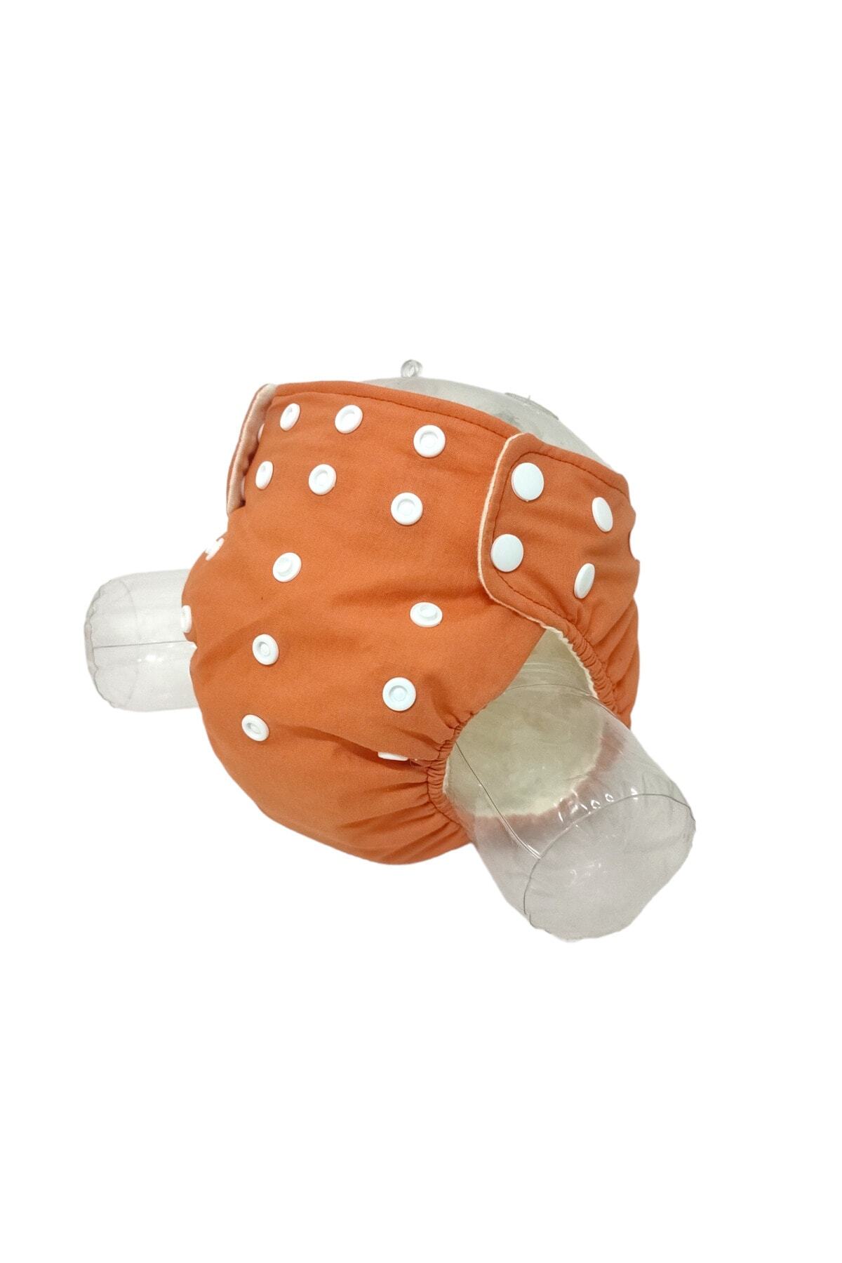 BEZHANE Çıt Çıtlı Yıkanabilir Bebek Bezi Tarçın (3kg-12kg) fotoğrafı 2 (önizleme)