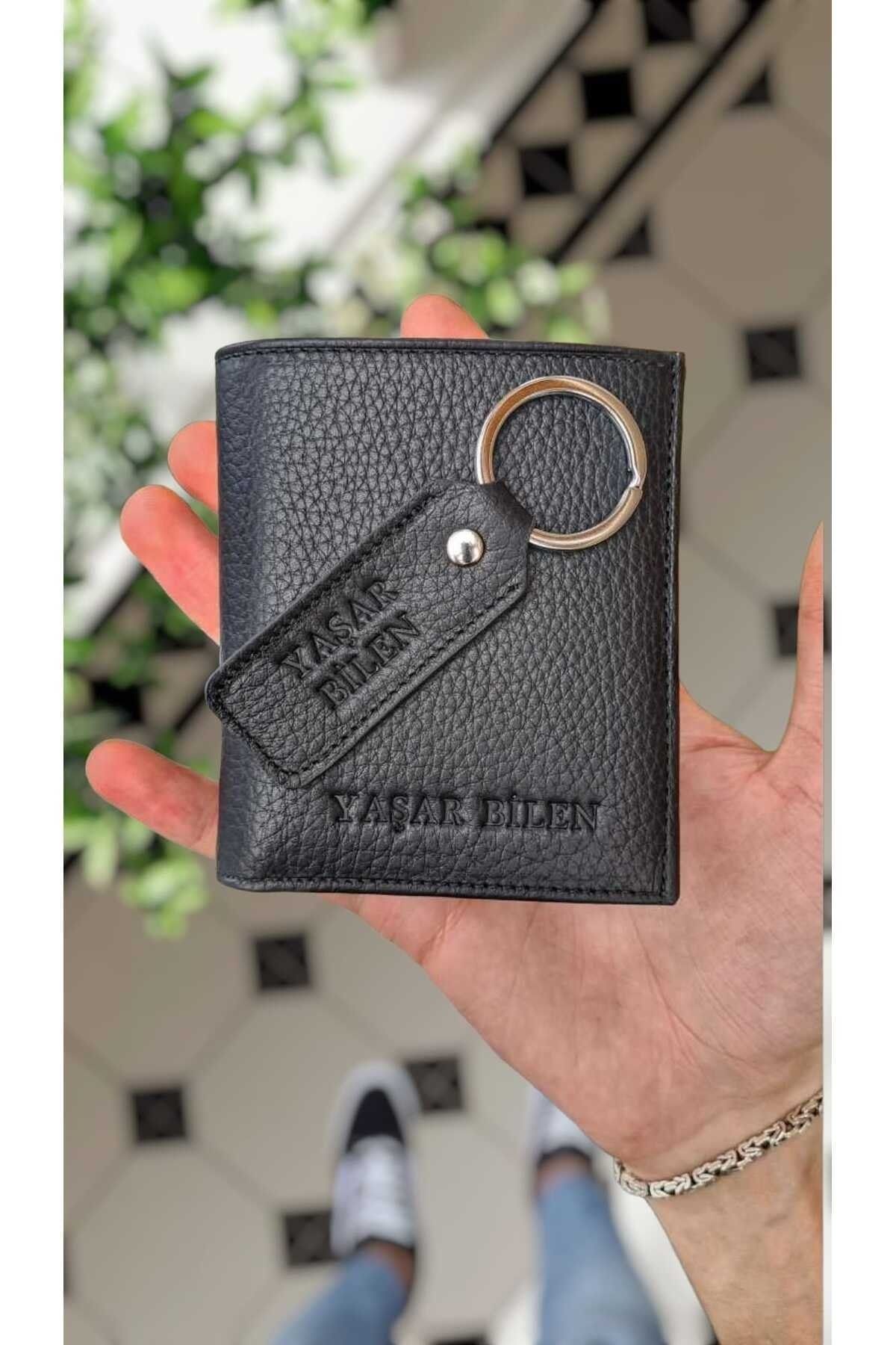 کیف پول مردانه و زنانه 114 چرمی + ویژه KEYCHAIN VİSSO