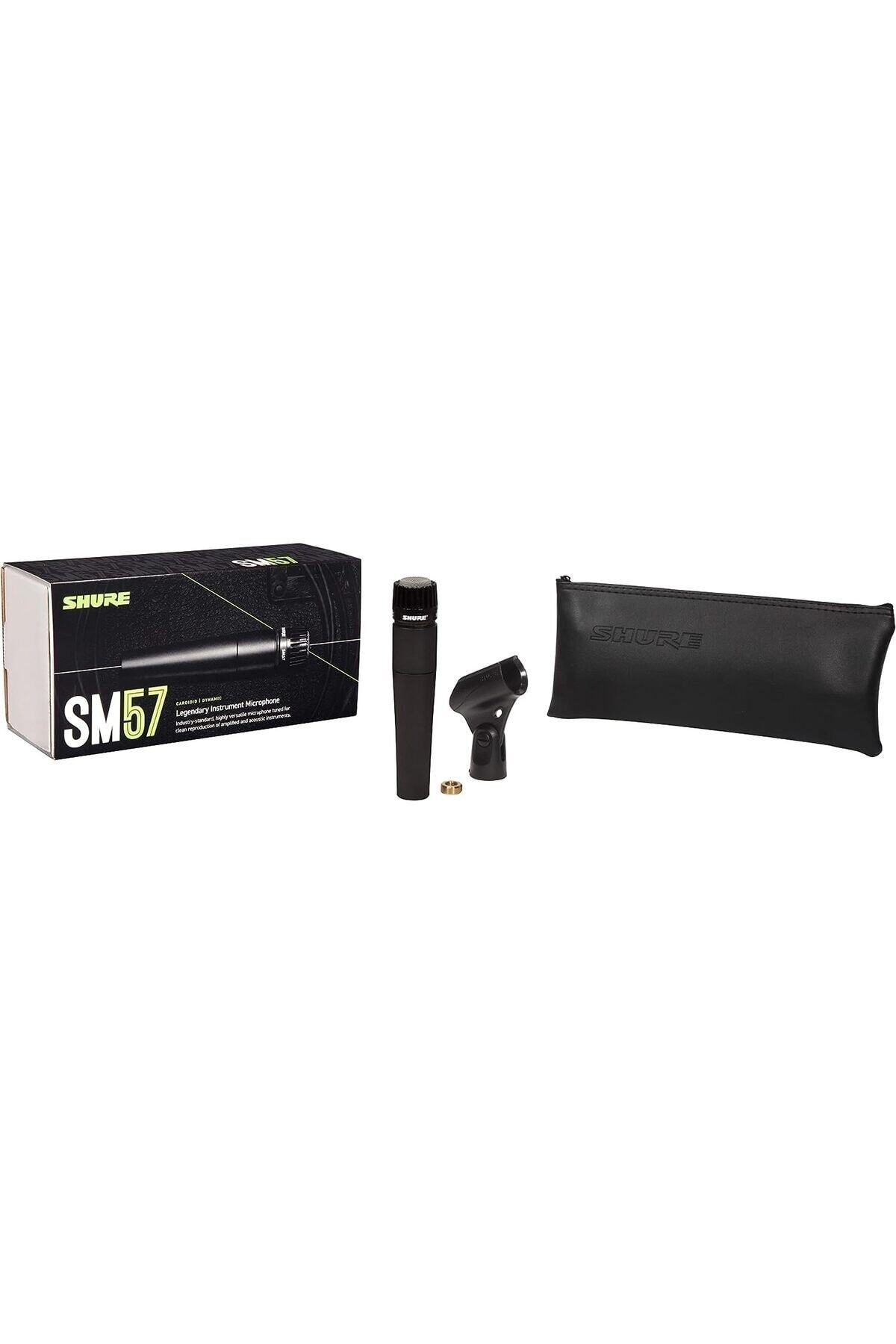 Shure-Sm57-lce Dynamic Instrument Microphone - 40hz-15khz, Dbv/pa:-56.00 2