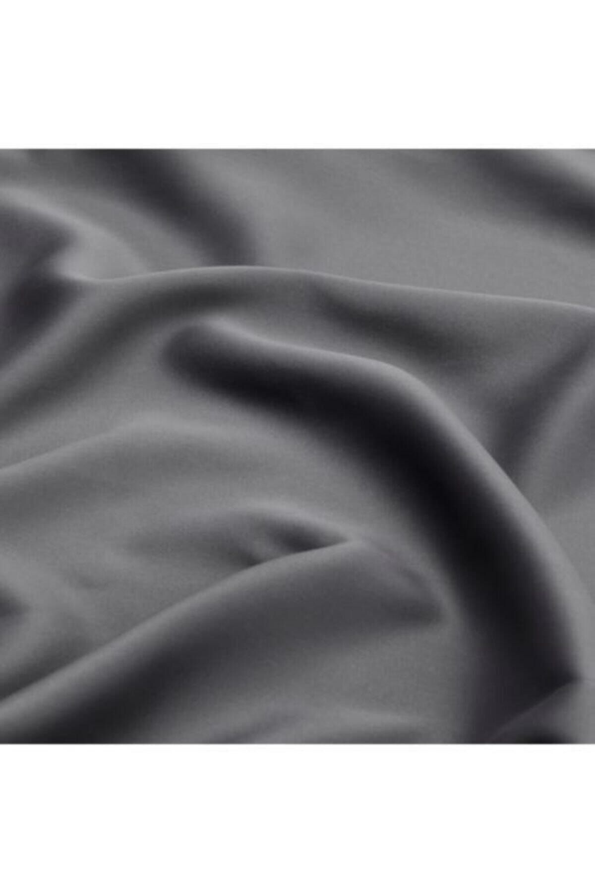 Evcimenhome-Gray Rustic Curtain 3
