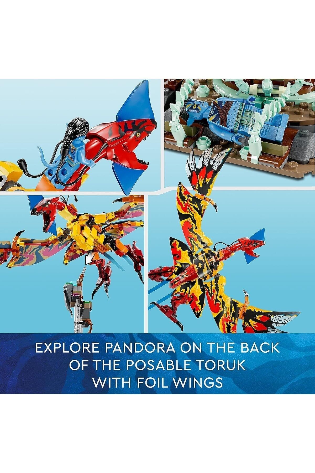 LEGO-®   Avatar Toruk Makto and the Tree of Souls 75574 Building Toy Construction Set (1212 Pieces) 3