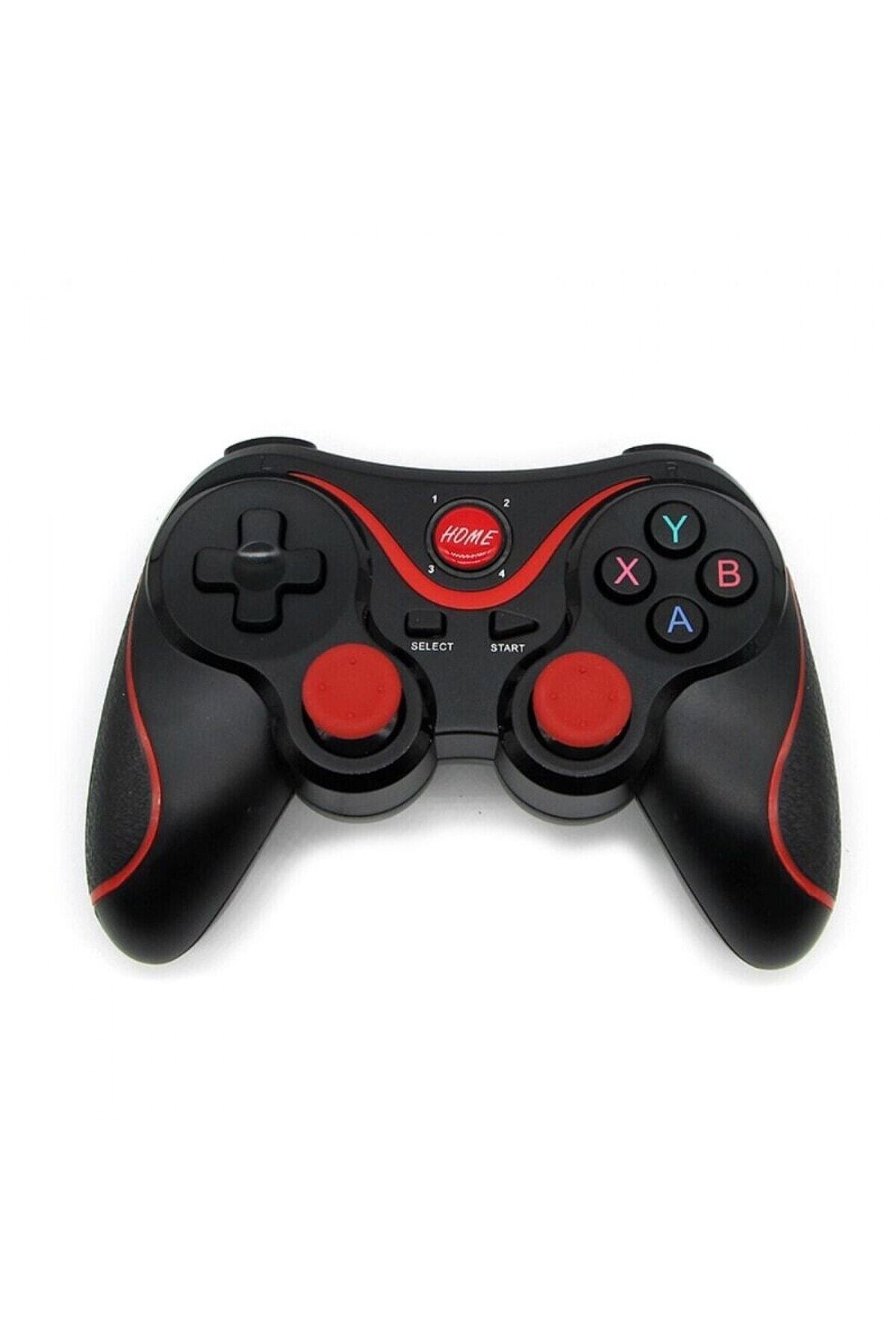 T3 Wireless Kablosuz Oyun Kolu Bluetooth Joystick Gamepad Pc Telefon Ios Android Tv Box Bilgisayar 5
