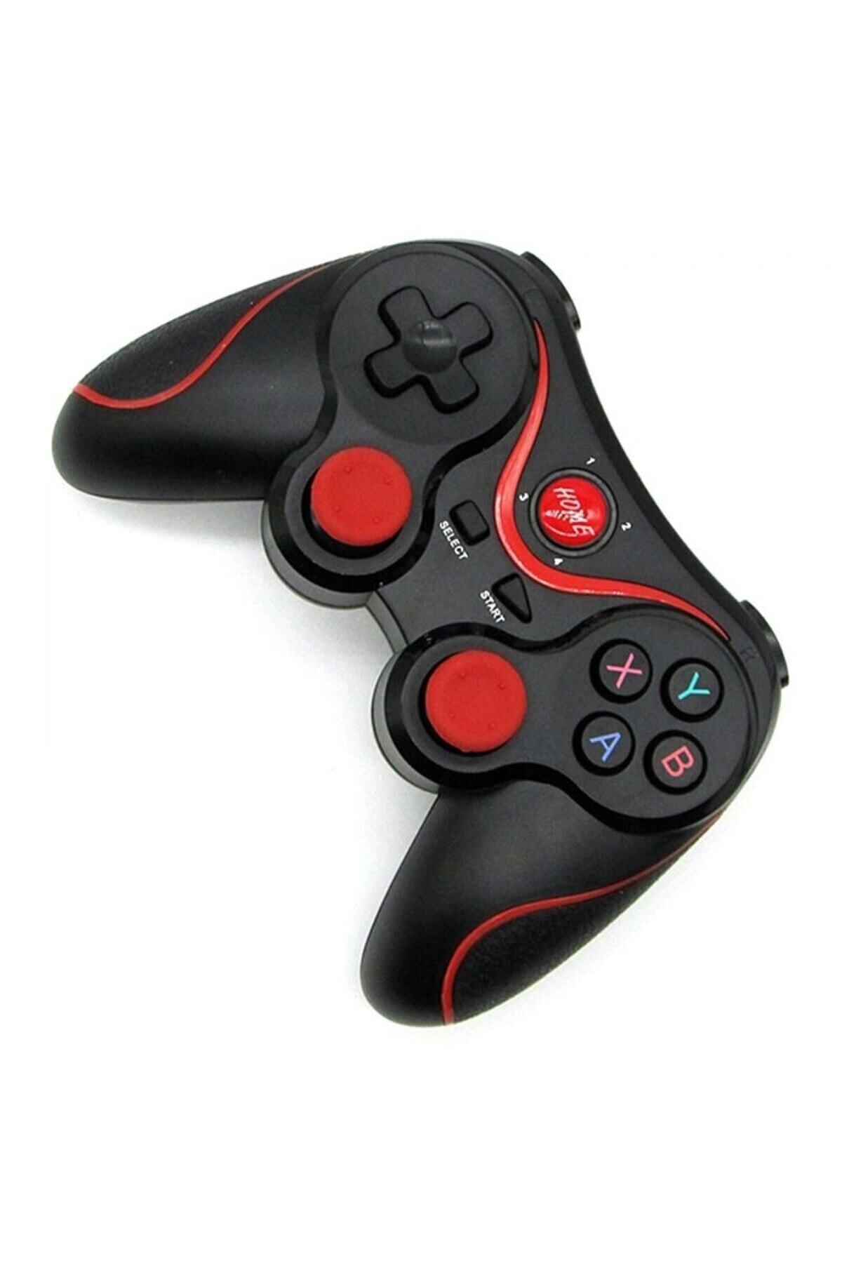 T3 Wireless Kablosuz Oyun Kolu Bluetooth Joystick Gamepad Pc Telefon Ios Android Tv Box Bilgisayar 6