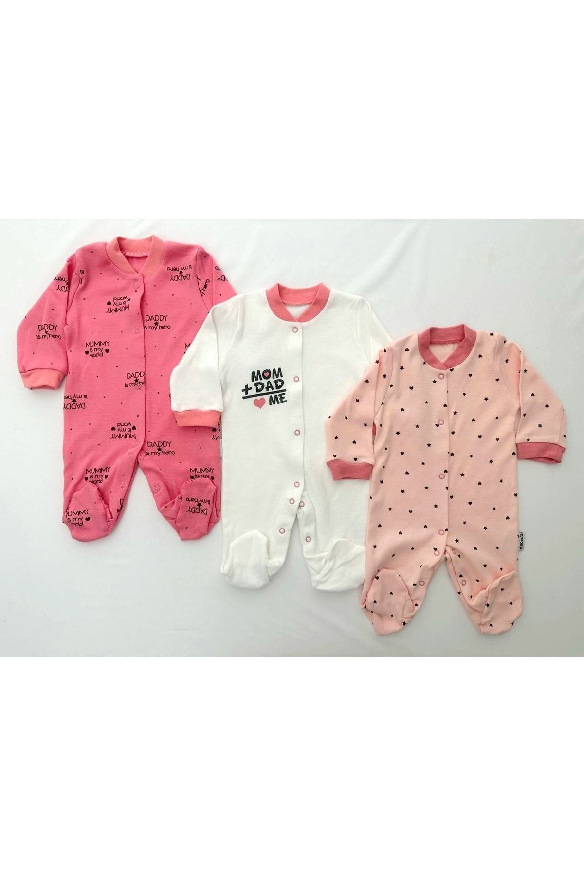 Mom dad baby girl clothes top