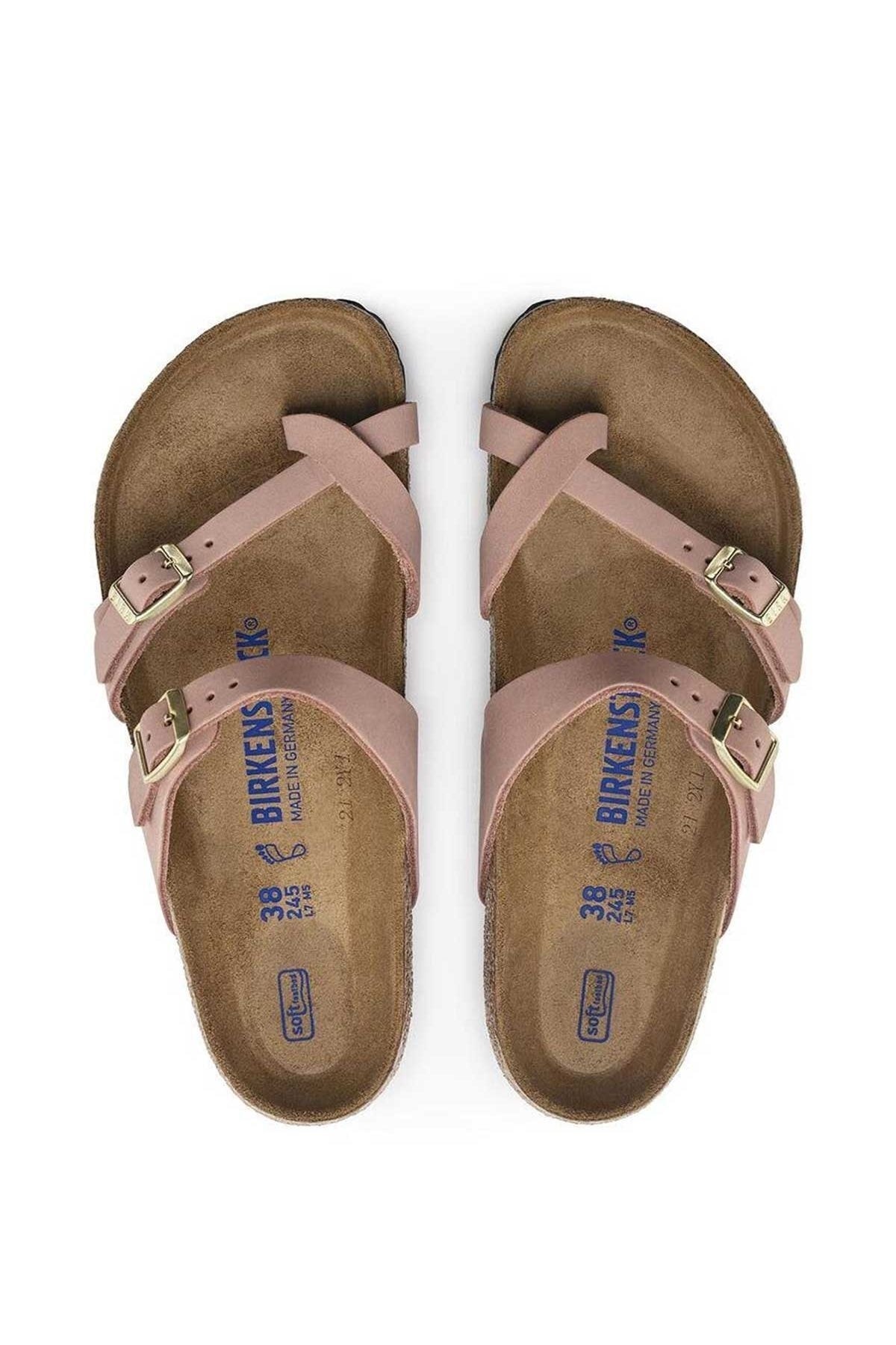 دمپایی بیرکن استاک زنانه اوا طلایی  راسته       | Birkenstock 23S.AYK.TLK.FRM.0006 DE - تصویر 6
