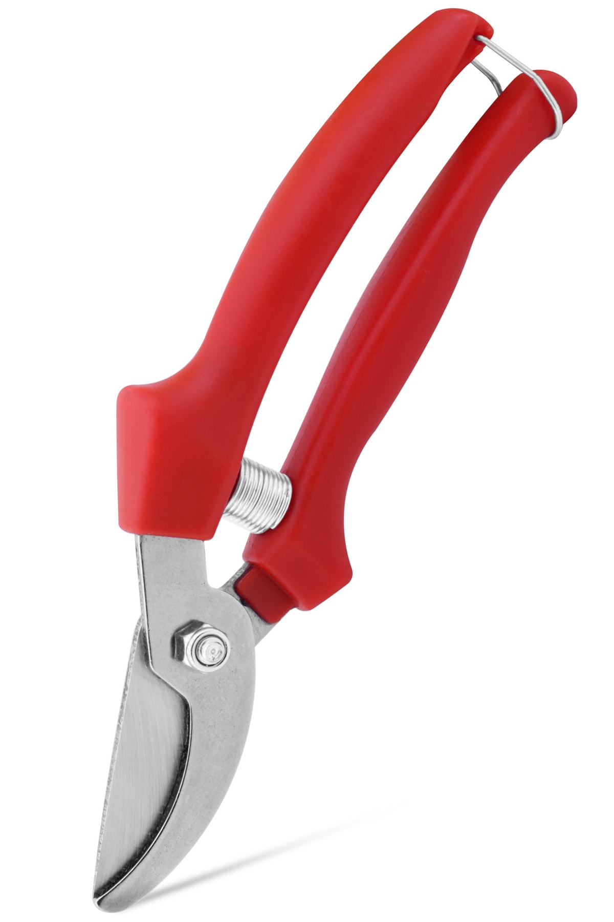 Aslankara Akman Pruning Vineyard Grape Scissors Curved Red 21 Cm