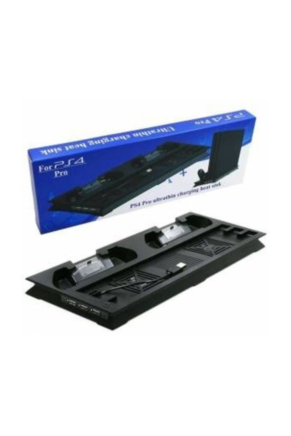 Dobe Sony Ps4 Pro Uyumlu Fanlı Fonksiyonel Stand Ps4 Şarj Standı