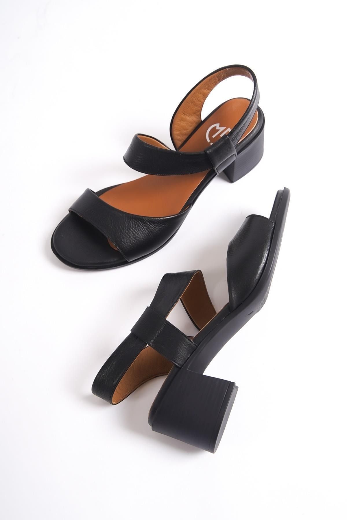 Black vegetable tanned online leather women's grace sandals