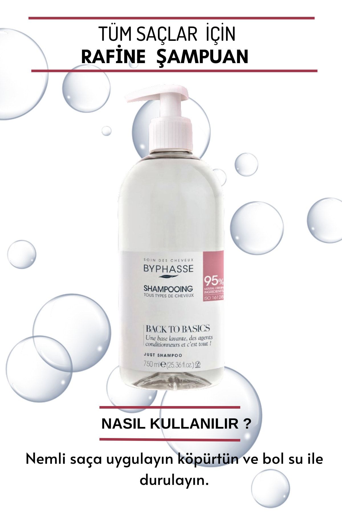 BYPHASSE-Back to Basics Refined Shampoo Special for Normal Hair 750ml 4