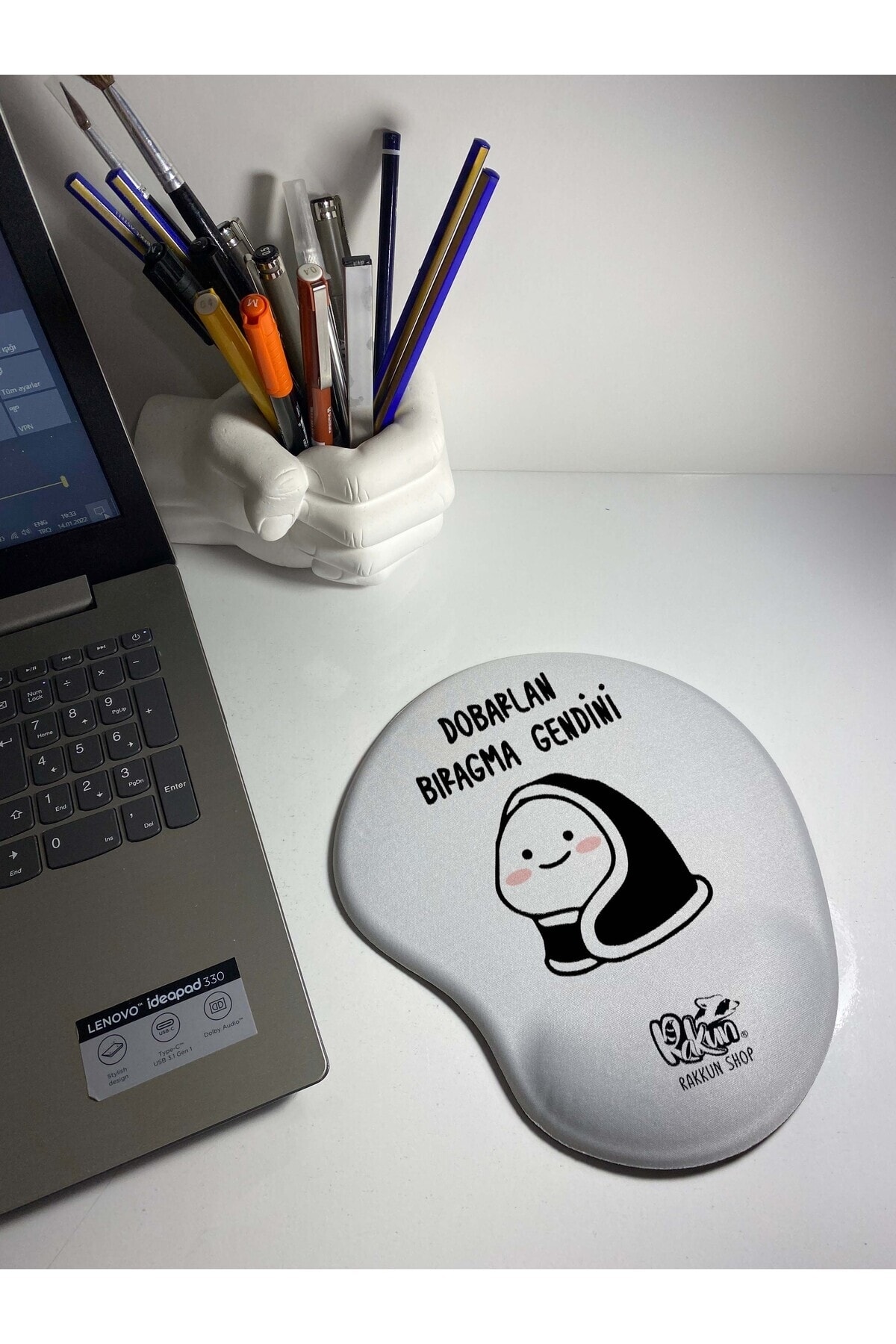 Mousepad with Dobarlan Breaking Gene Printed Wrist Support