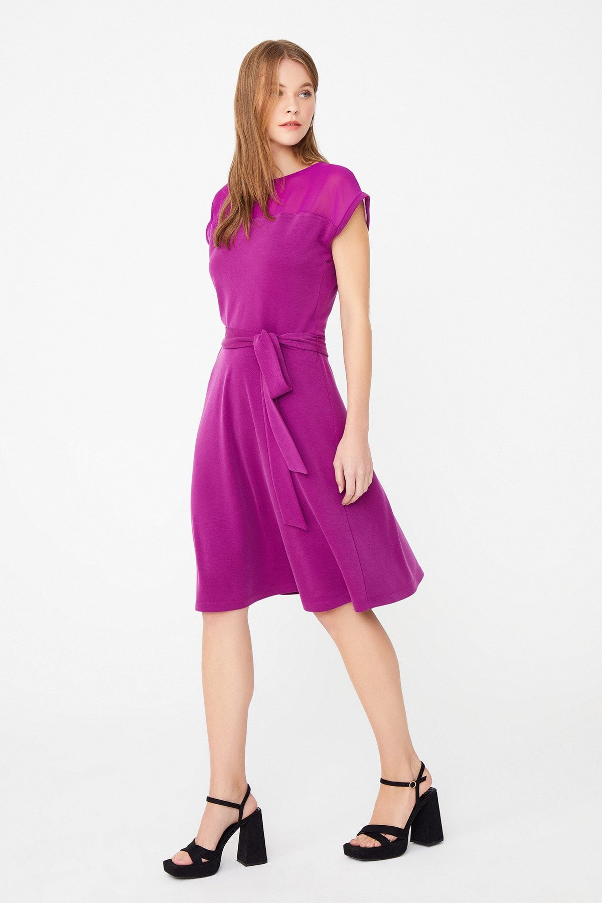 Phase eight bright plum rushelle new arrivals dress