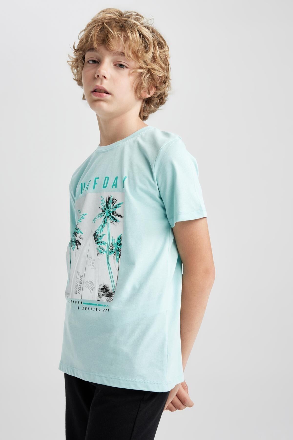 تیشرت پسرانه دفاکتو Defacto اورجینال پسرانه کد کالا A2407A823SM - تصویر 3