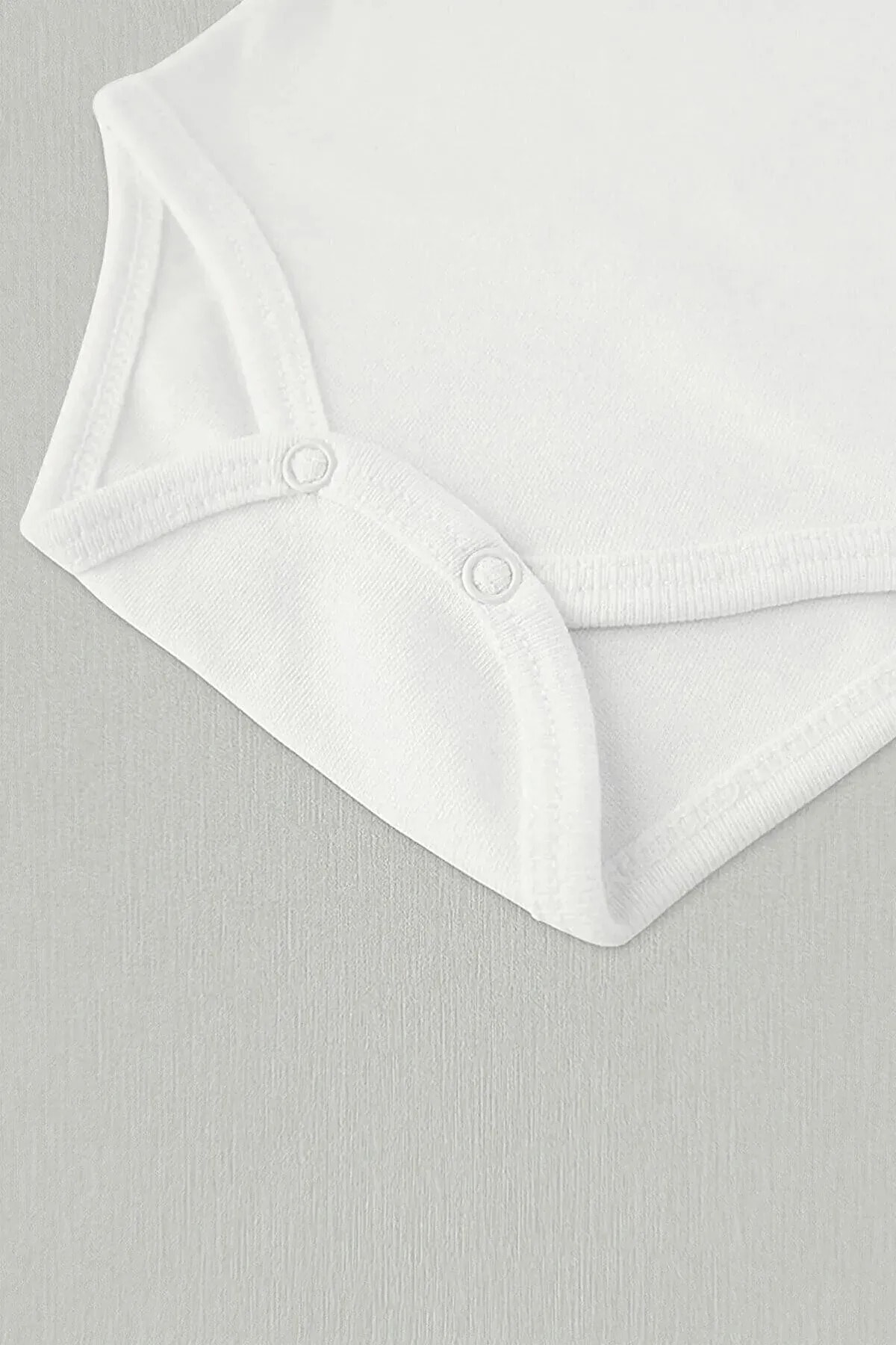 بادی نوزادی پسرانه – دخترانه سفید Naive Baby | NVBBZ2012123 اورجینال - تصویر 2