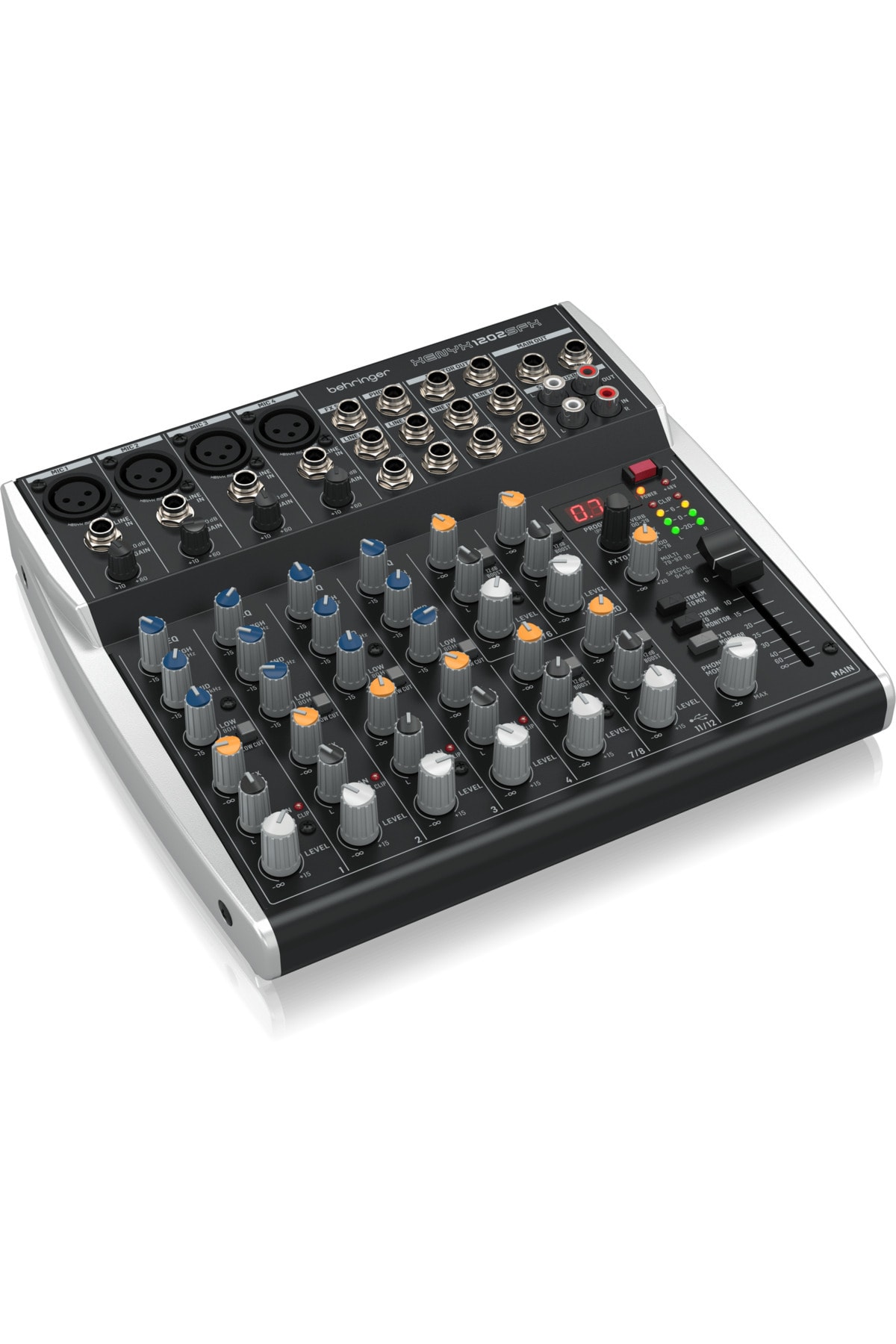 Behringer XENYX 1202SFX Premium Analog 12-Input Mixer with USB St