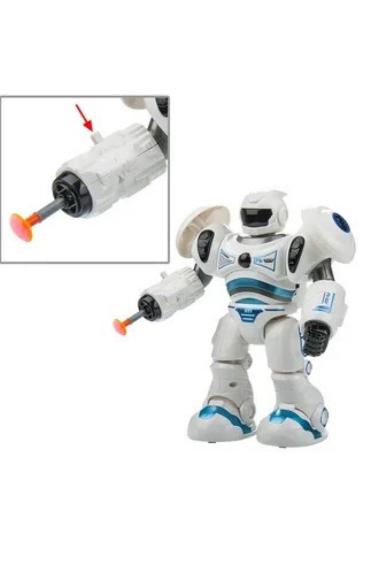 Işıklı Sesli Yürüyen Robot Ok Atan Star Wars Robotu Hediye Oyuncak