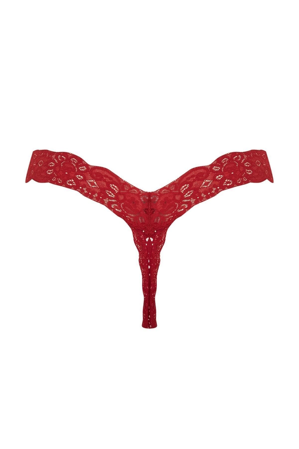 DeFacto-Fall In Love Heart Patterned String Panties 2