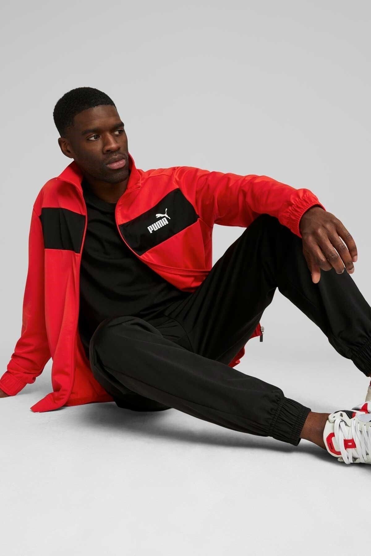 Red puma sweatsuit outlet