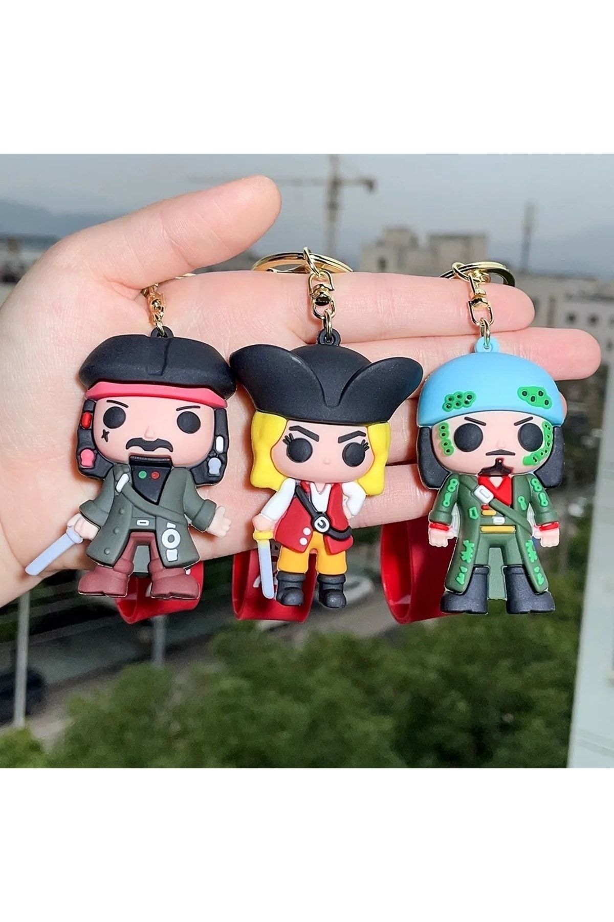 HobiShop-Pirates of the Caribbean Keychain and Bag Accessory 2
