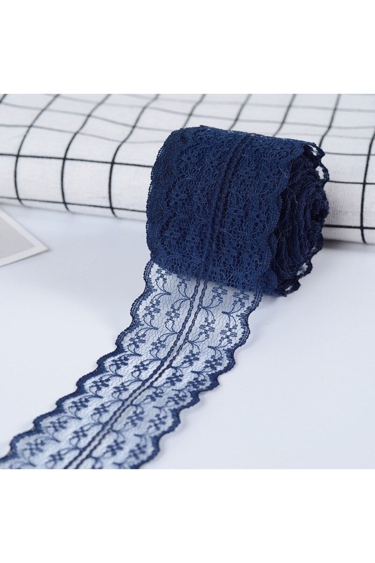 Navy blue lace ribbon new arrivals