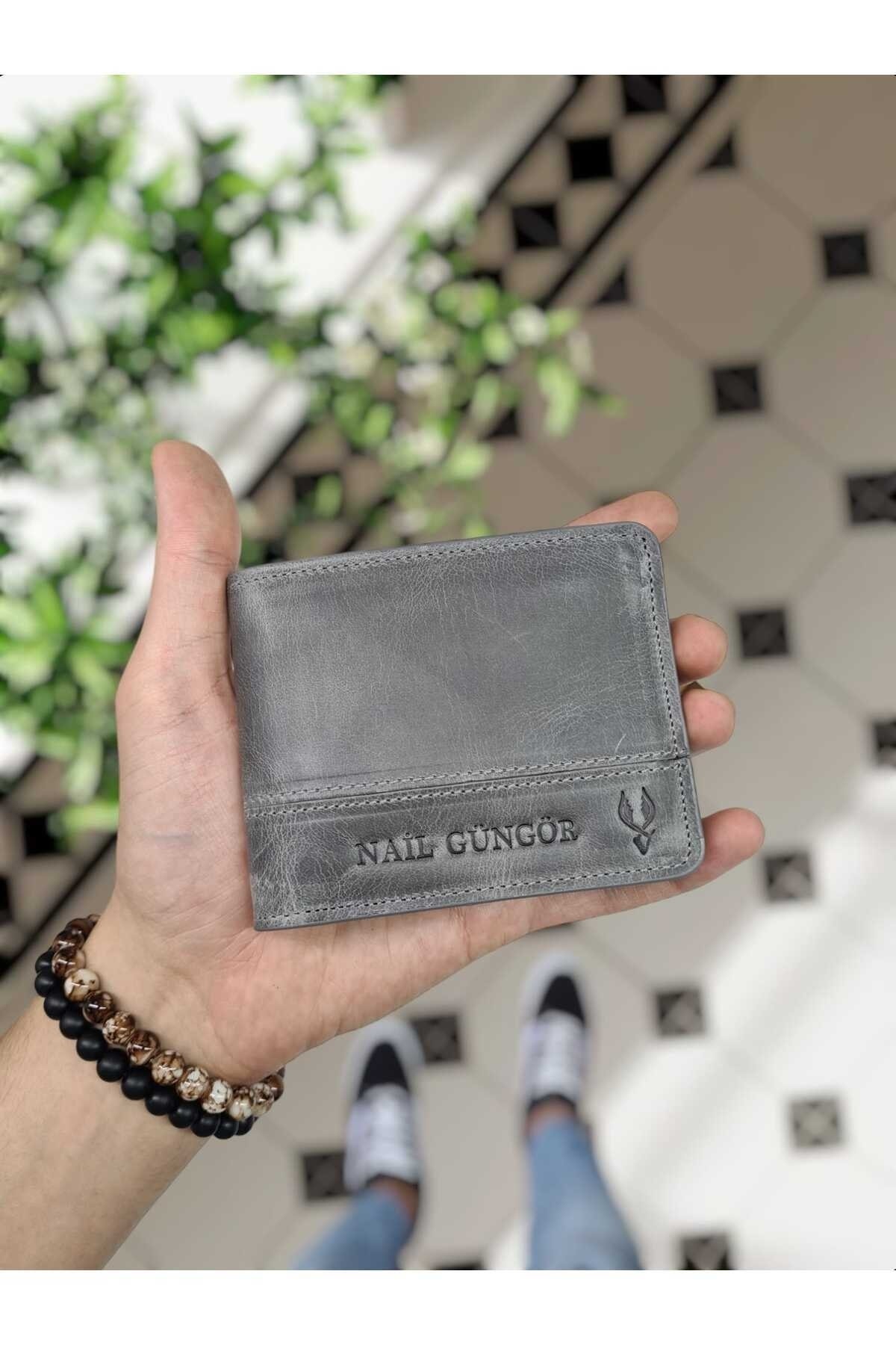 229 Genuine Leather Bicolor Garni Wallet - Multicolor Genuine Leather Wallet Purse