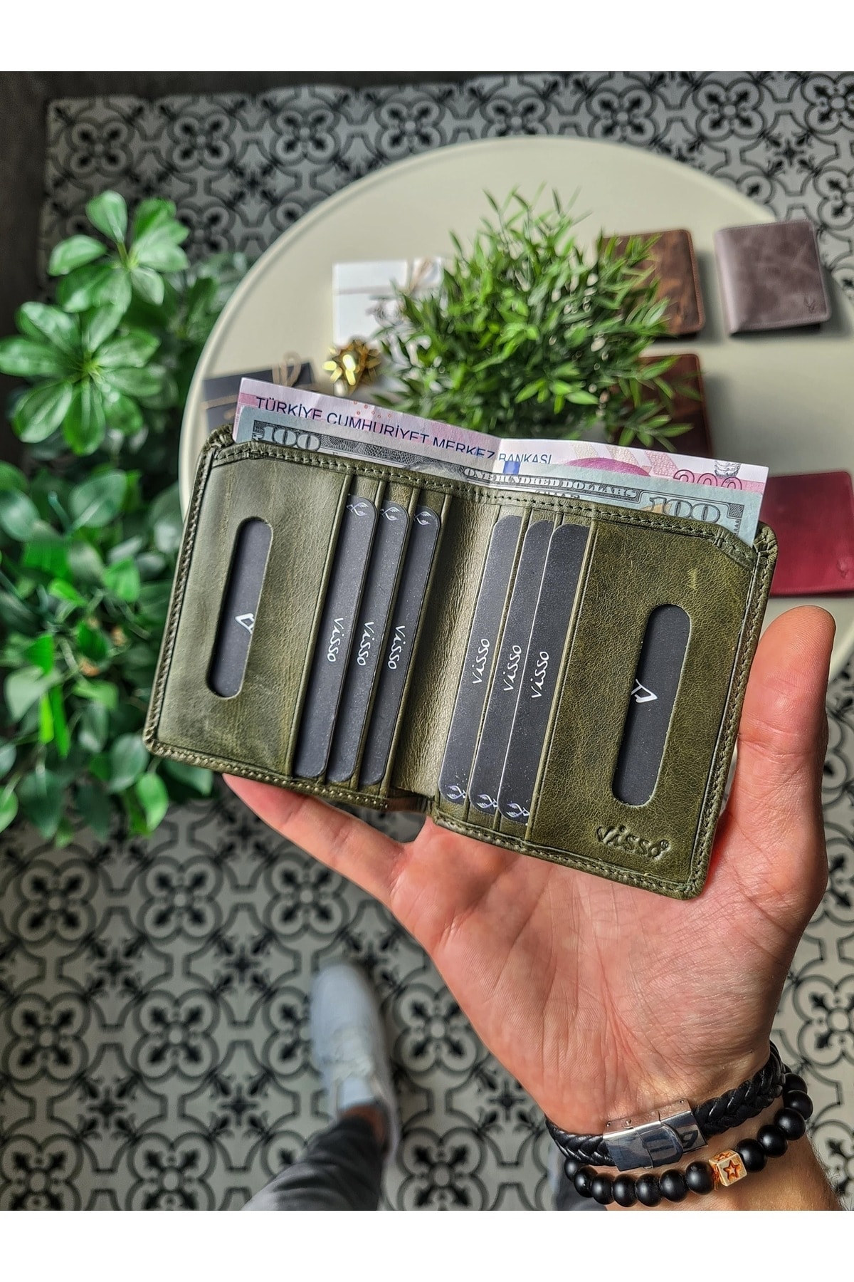 316 Genuine Leather Card Holder Wallet Men Women Use- Simple Polite Thin Model Leather Bag