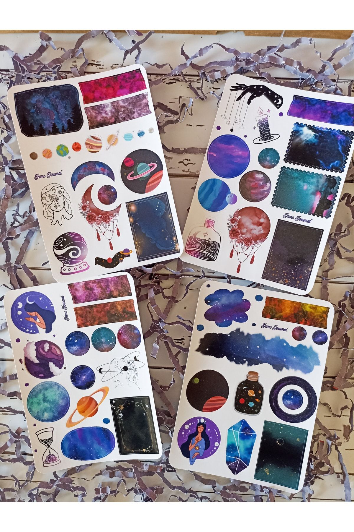 June Journal-Galaxy Collection Bullet Journal Set 3