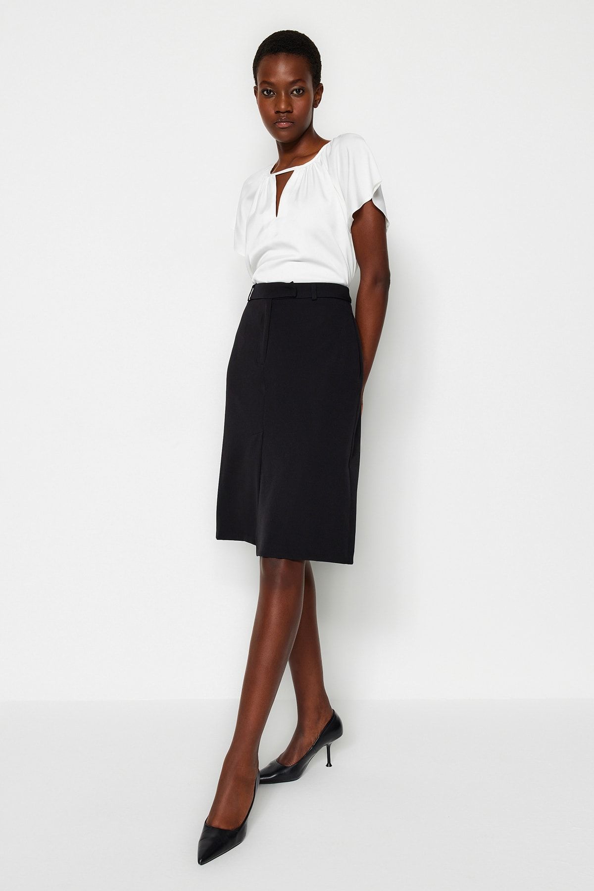Black pencil cheap skirt 14