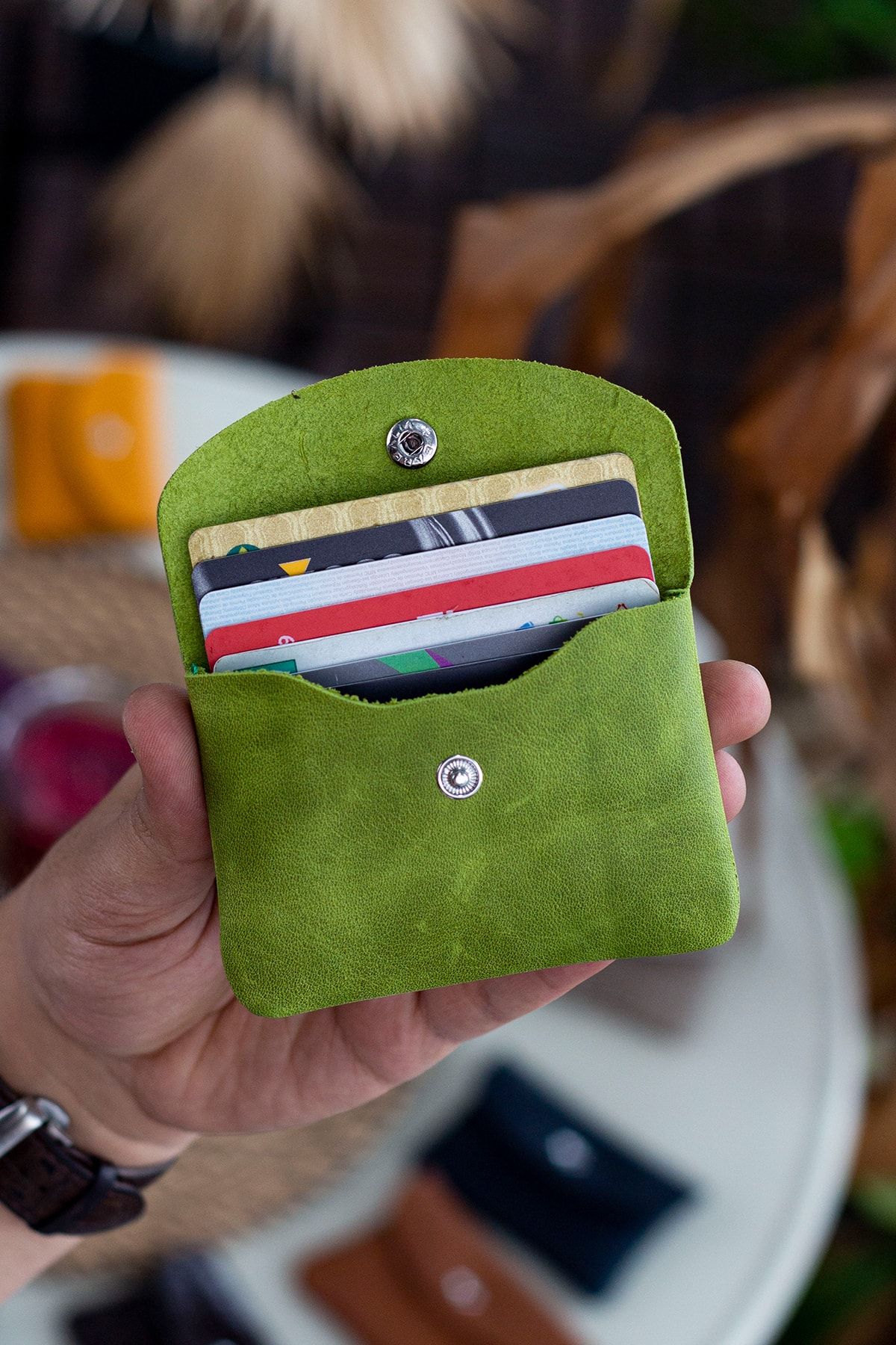 Green coin 2025 purse