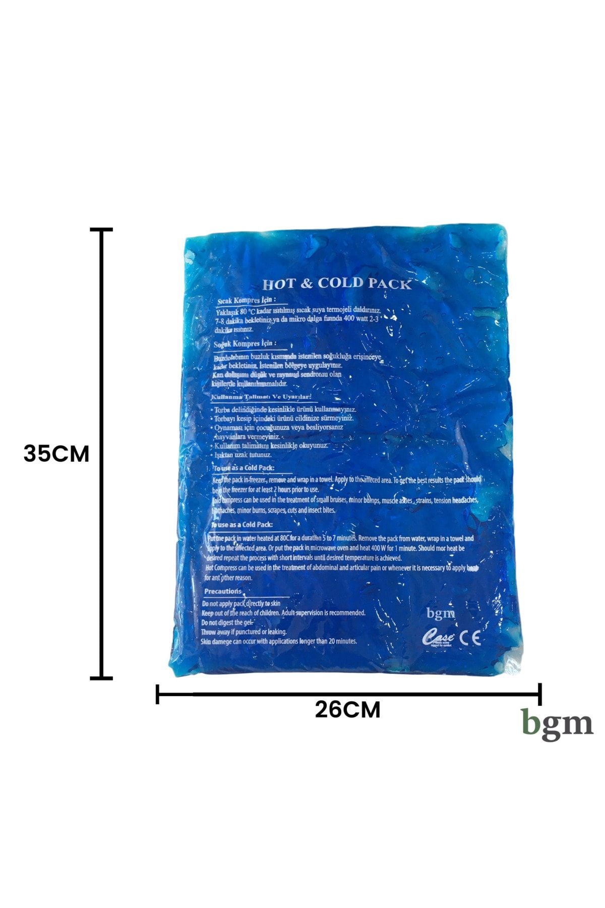 BGM Hot Cold Thermo Gel Large Size 26x35 High Quality Cold Pack Compress Ice Gel