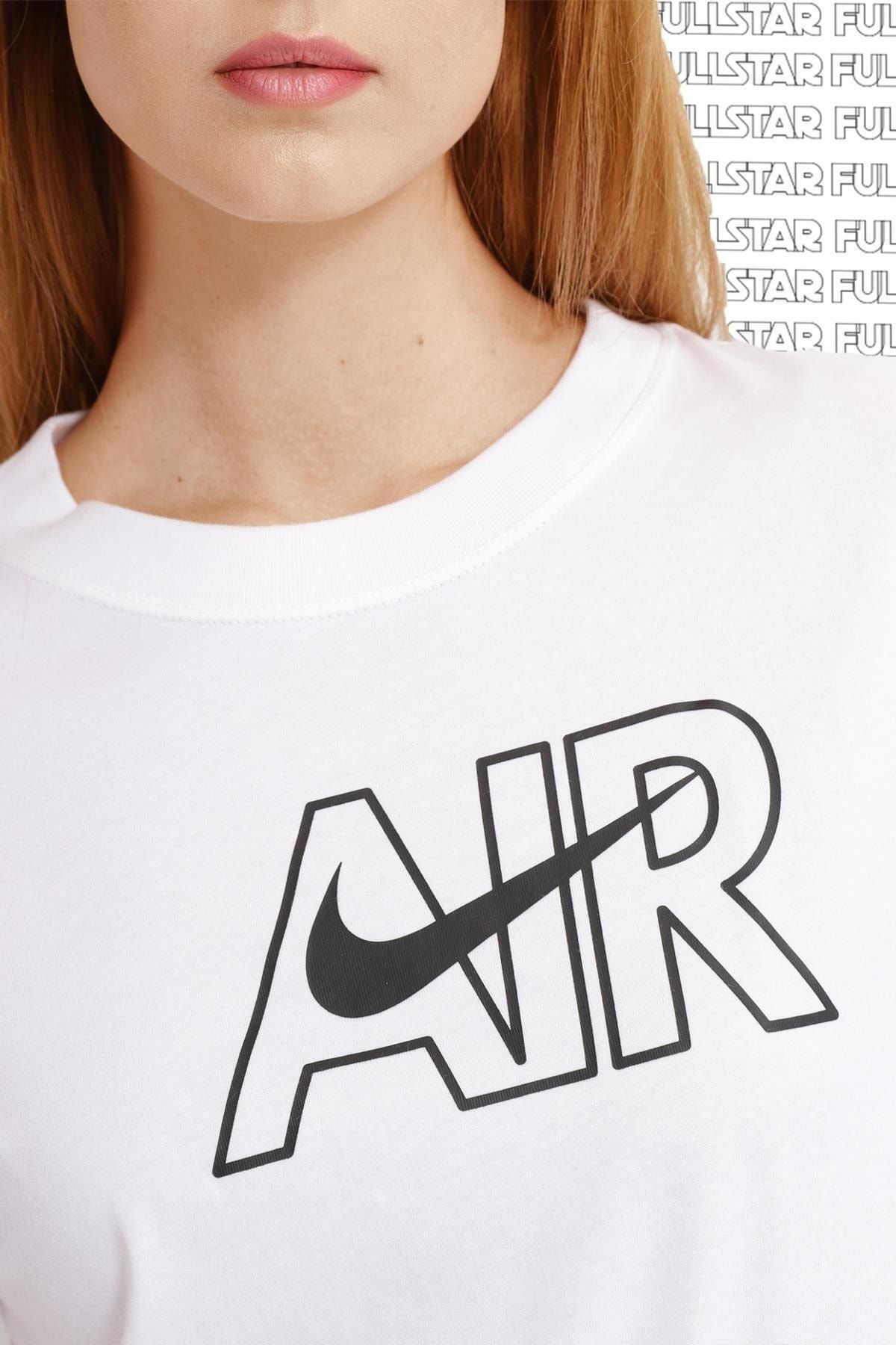 Nike Sportswear Big Air Logo Oversized Tee T Shirt Unisex White T Shirt
