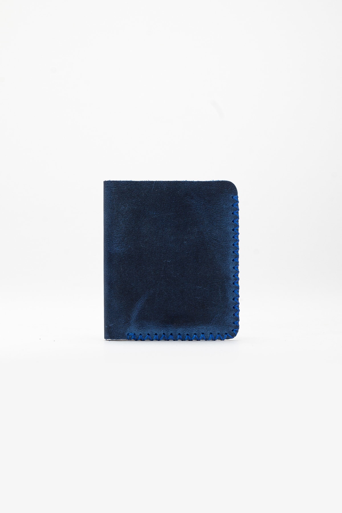 کیف پول مردانه آبی Niki Leather | NKLKANE اورجینال - تصویر 3