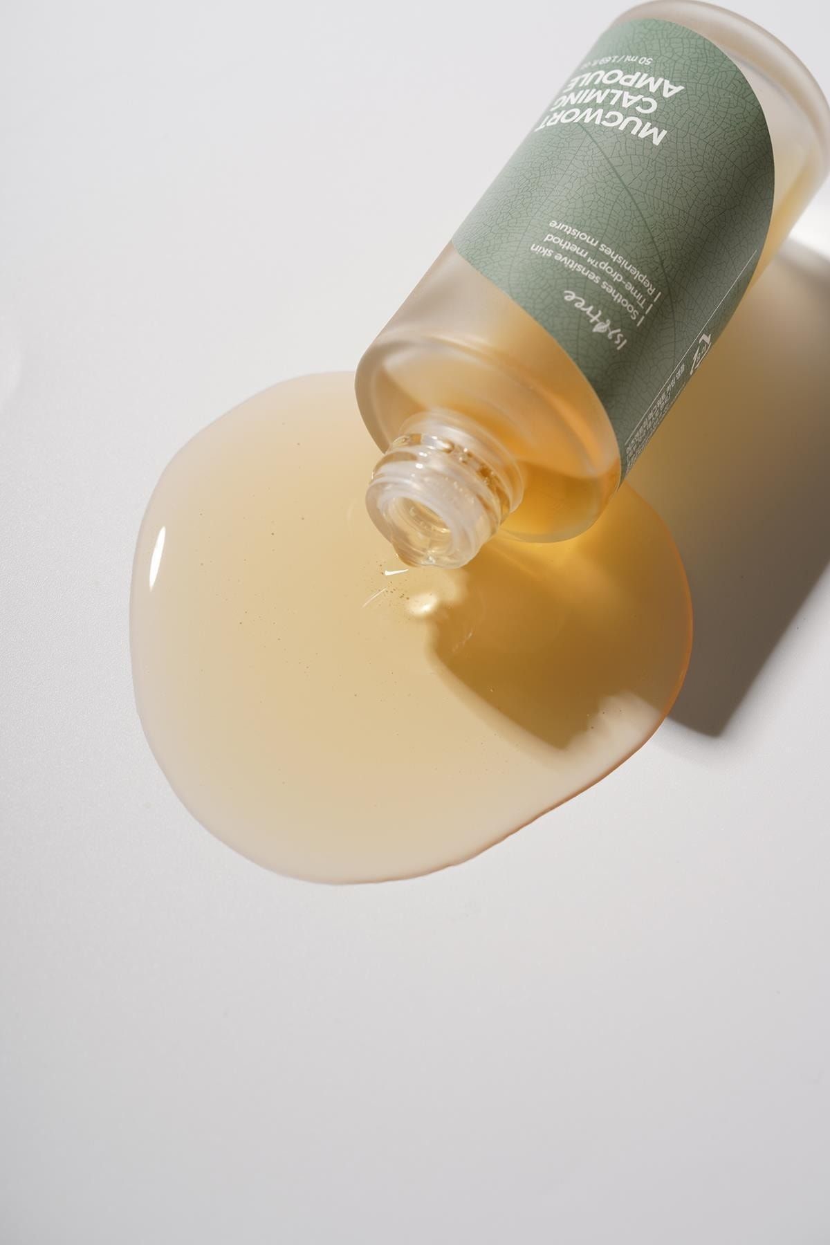 Isntree-ISNTREE MUGWORT CALMING AMPOULE 50 ml - Ampoule for sensitive skin 2