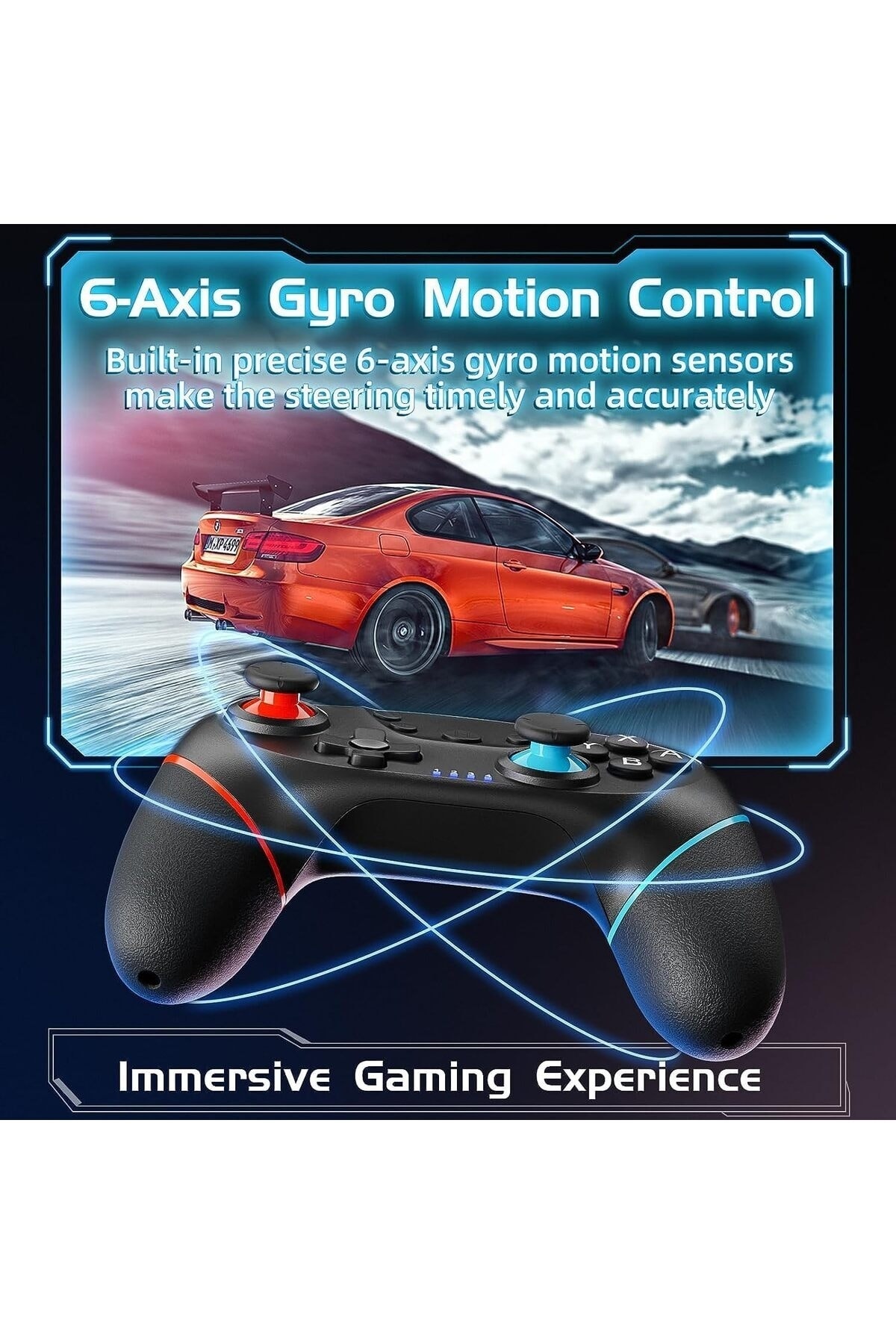 Kablosuz Joystick Wireless Oyun Kolu Nintendo Için Oyun Kolu Switch/switch Lite/switch Oled Pc 5