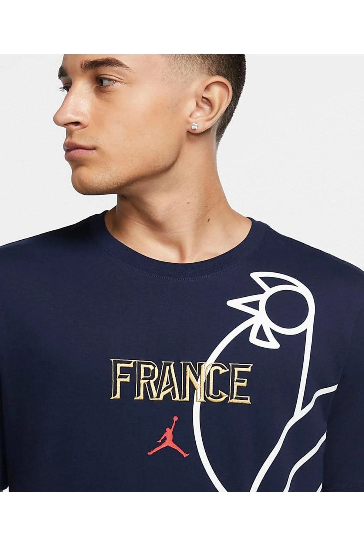 Dark blue jordan shirt new arrivals