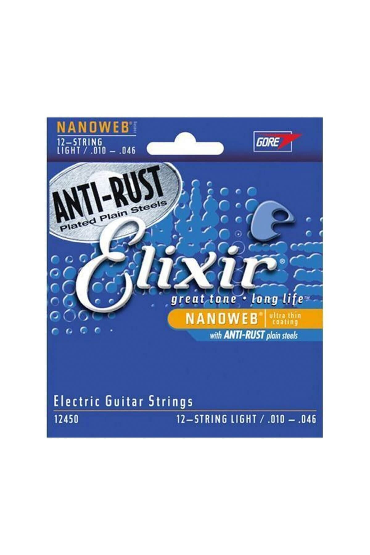 Elixir-010-046 12 Strings Electric Guitar String (12450) 2