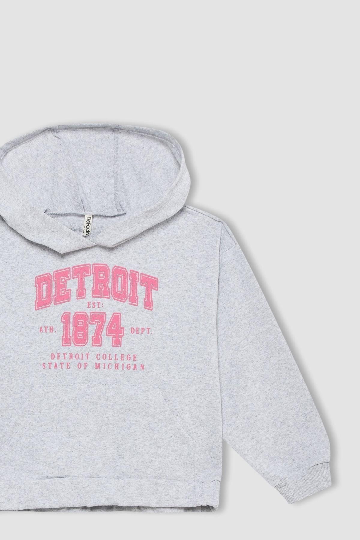 ست نوزادی دخترانه خاکستری دفکتوDefacto | Y3239A622AU اورجینال - تصویر 5